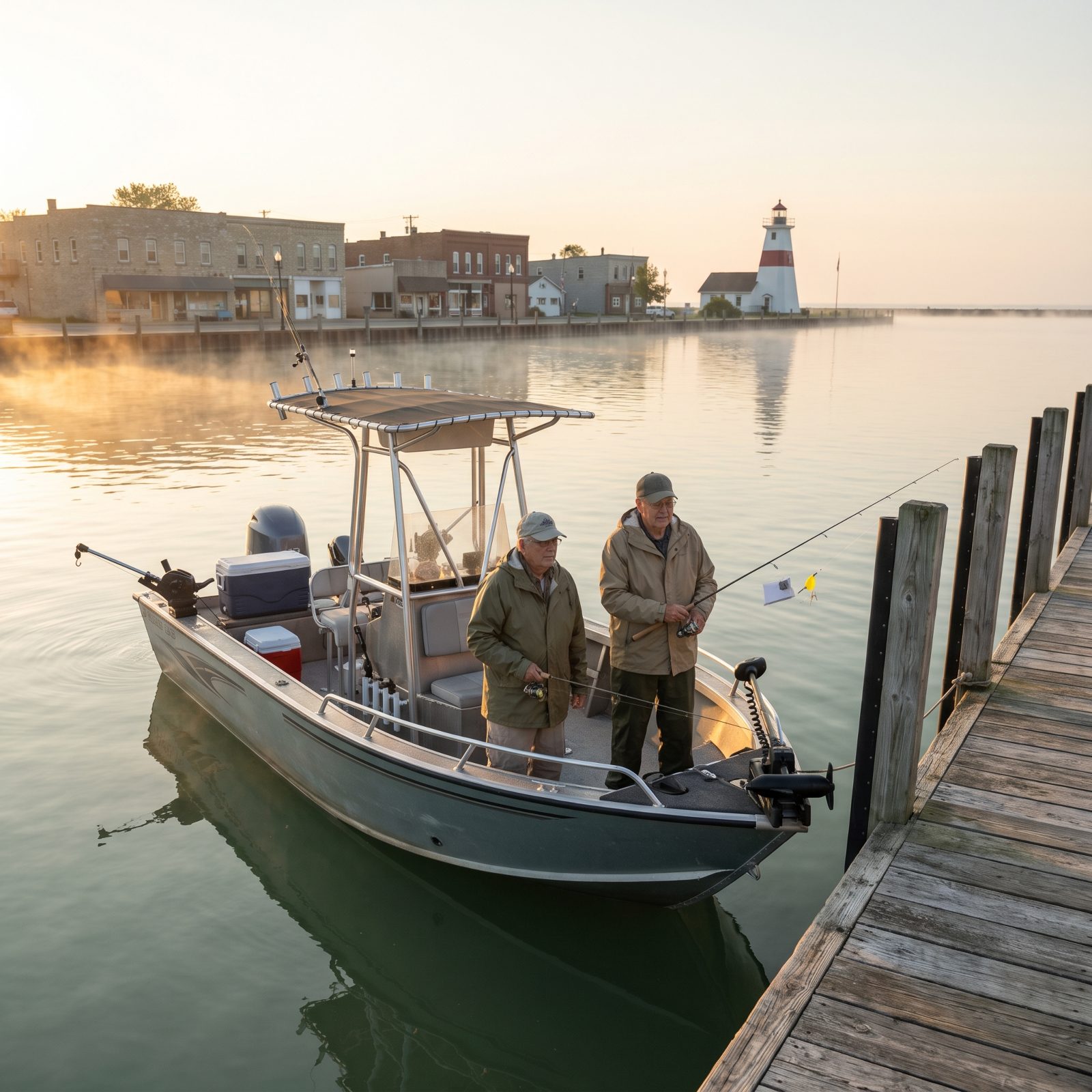 Port Clinton, Ohio, Everyday Access to Lake Erie's Walleye Capital