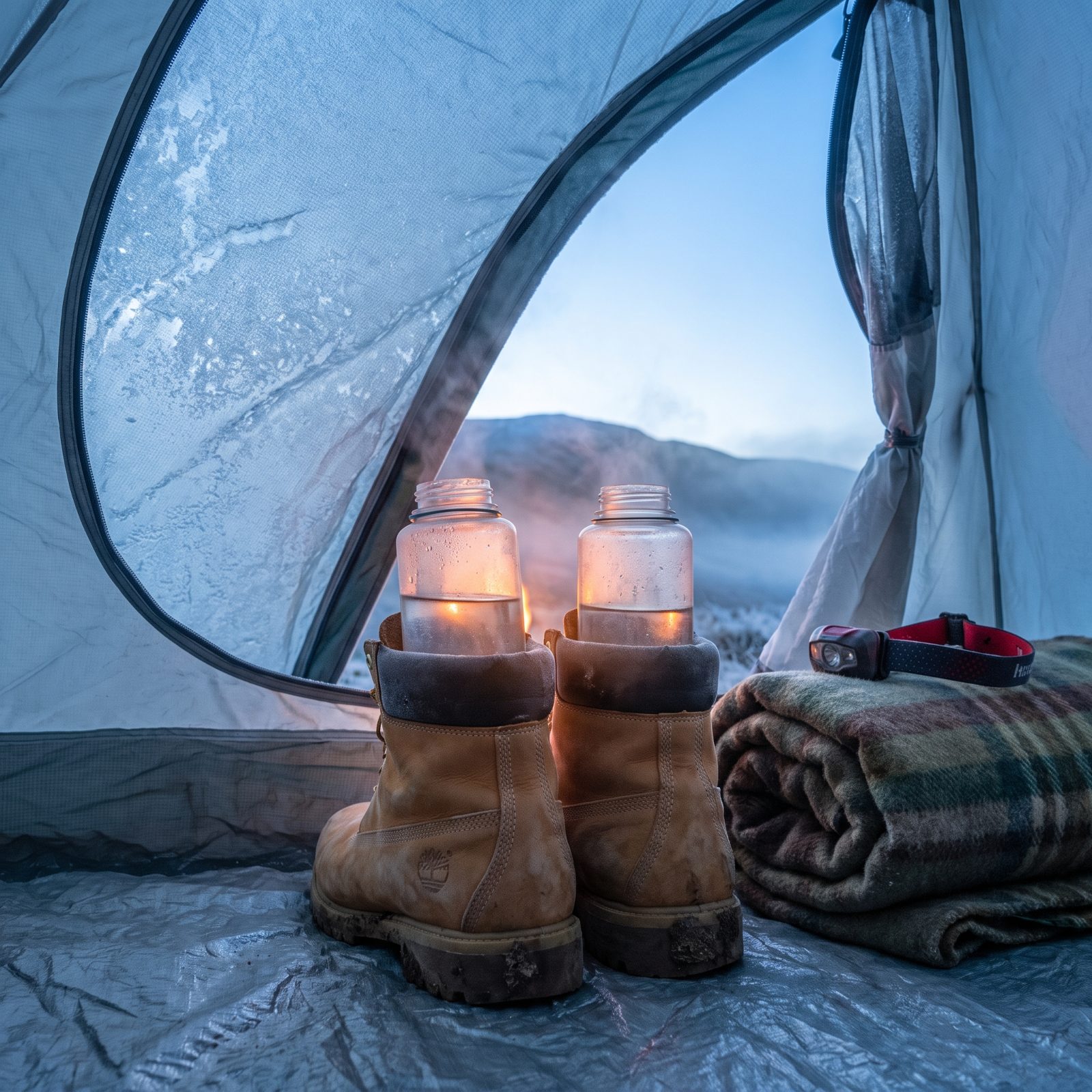 Pour Warm Water Bottles Into Stiff Boots Before You Dress