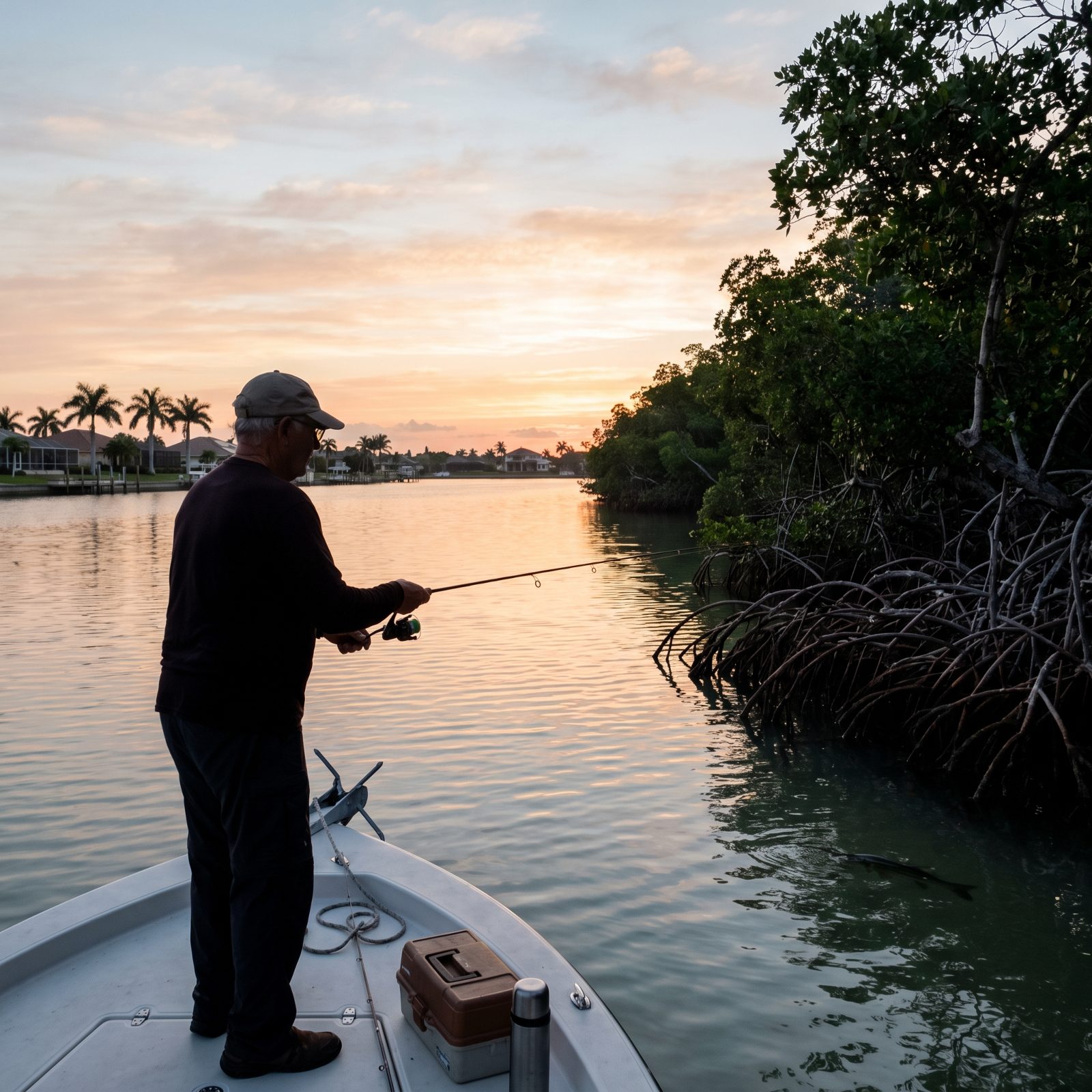 Punta Gorda, Florida, Back-Bay Fishing in Charlotte Harbor