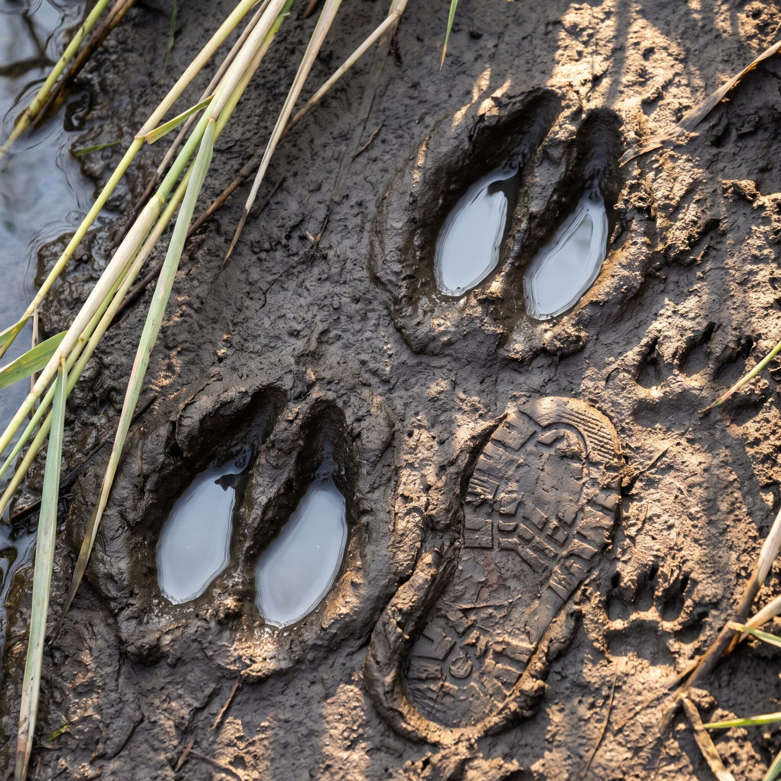 Reading Animal Tracks in Mud and Snow