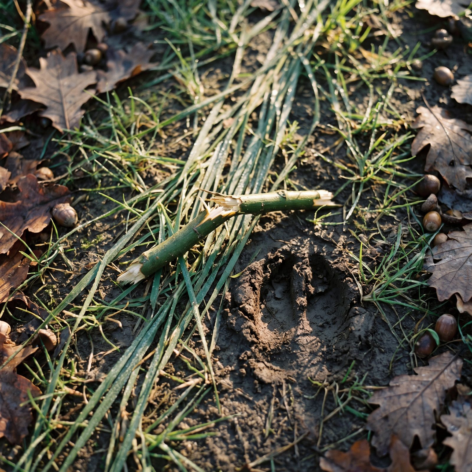 Reading Broken Twigs and Flattened Grass as Animal Sign
