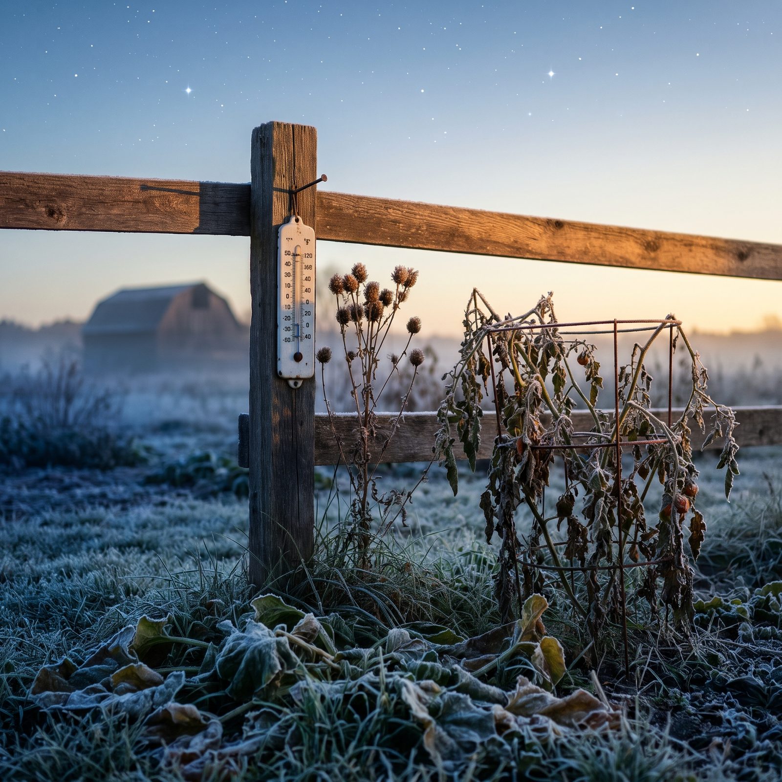 Reading the Night Sky for the First Hard Freeze