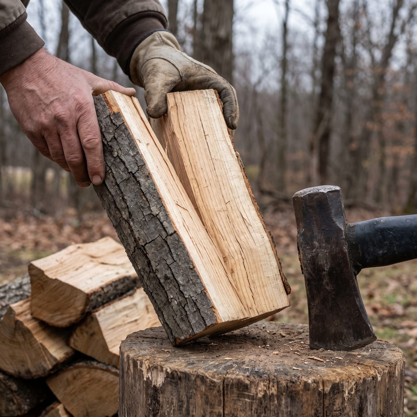 Reading a Split Log to Find Its Driest Burning Face