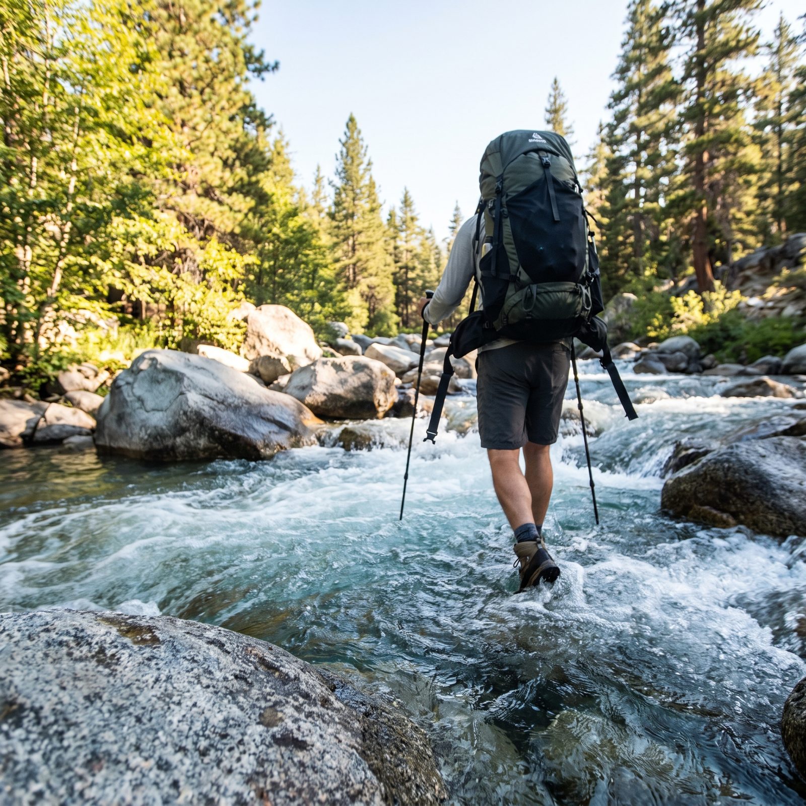 Release the Pack Belt Before Crossing Moving Water