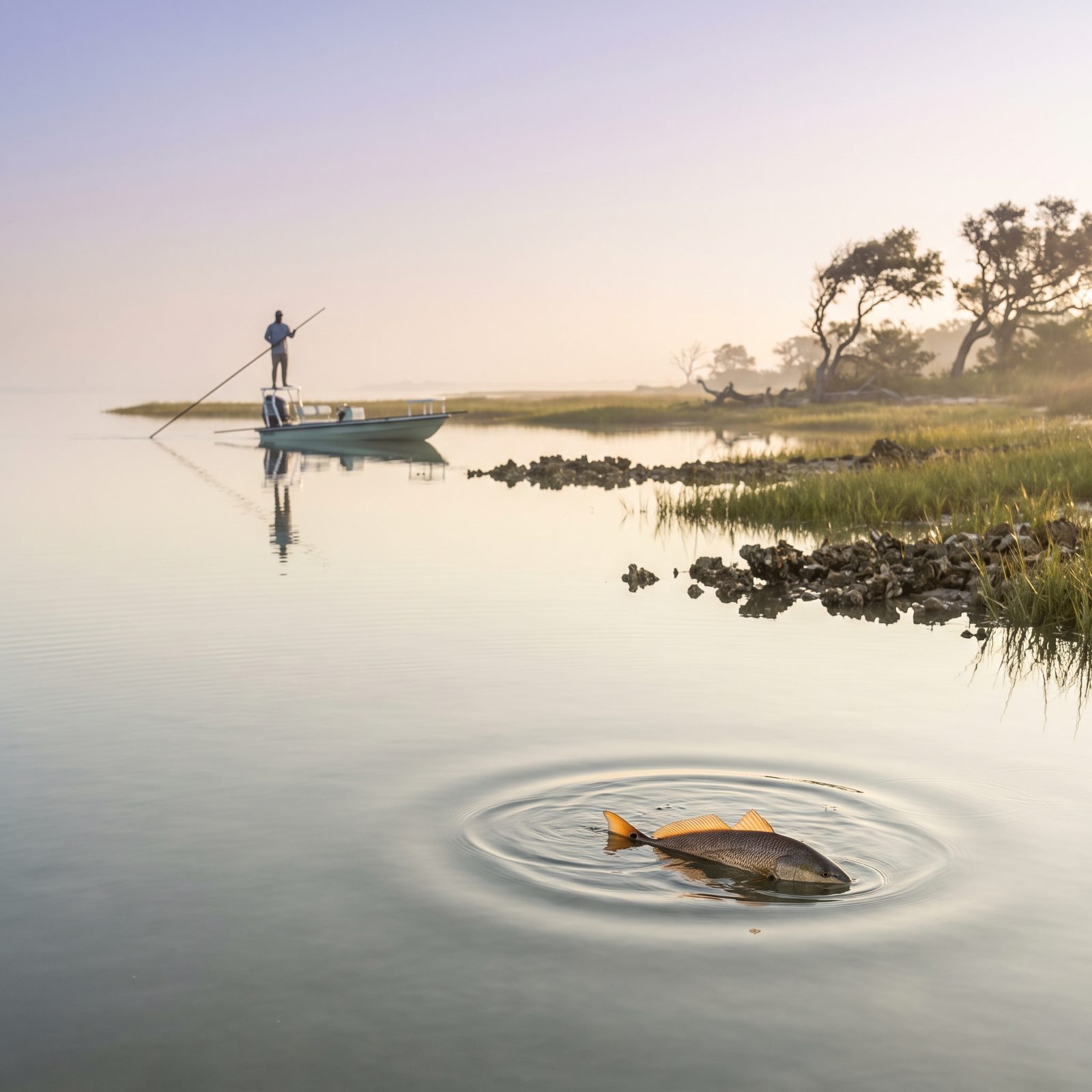 Rockport, Texas, Redfish and Speckled Trout on Aransas Bay