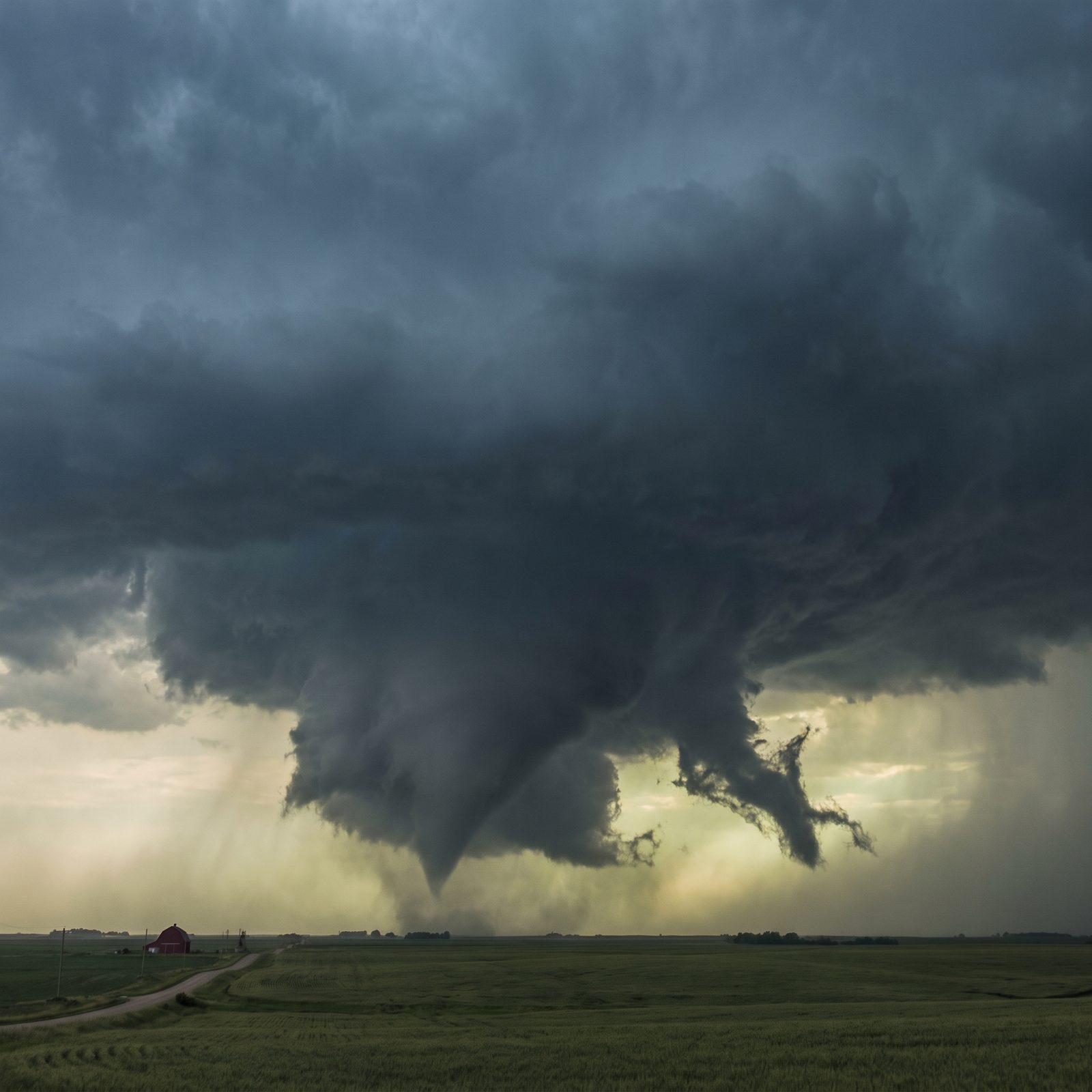 A Rotating Wall Cloud Raises the Risk of a Tornado-Producing Storm