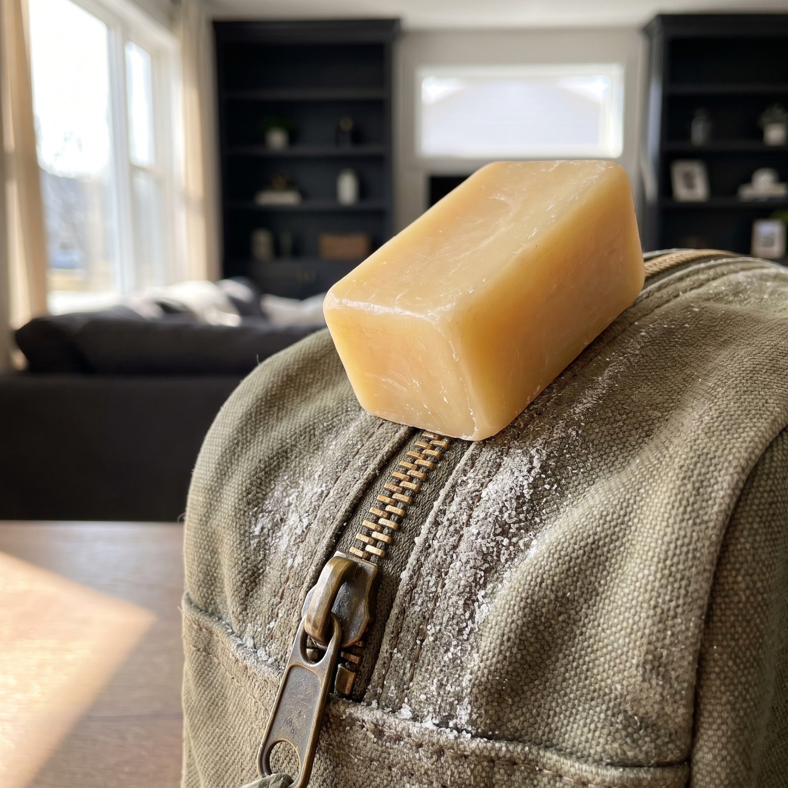 Rub Beeswax on Zipper Teeth to Stop Salt and Grit From Binding Them