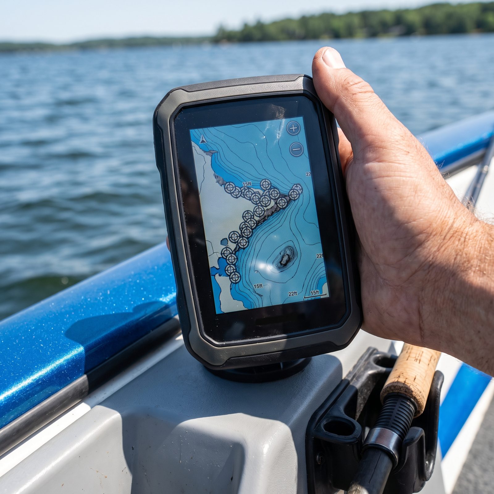 Save a Waypoint for Each Bite Rather Than Waiting to Land a Fish