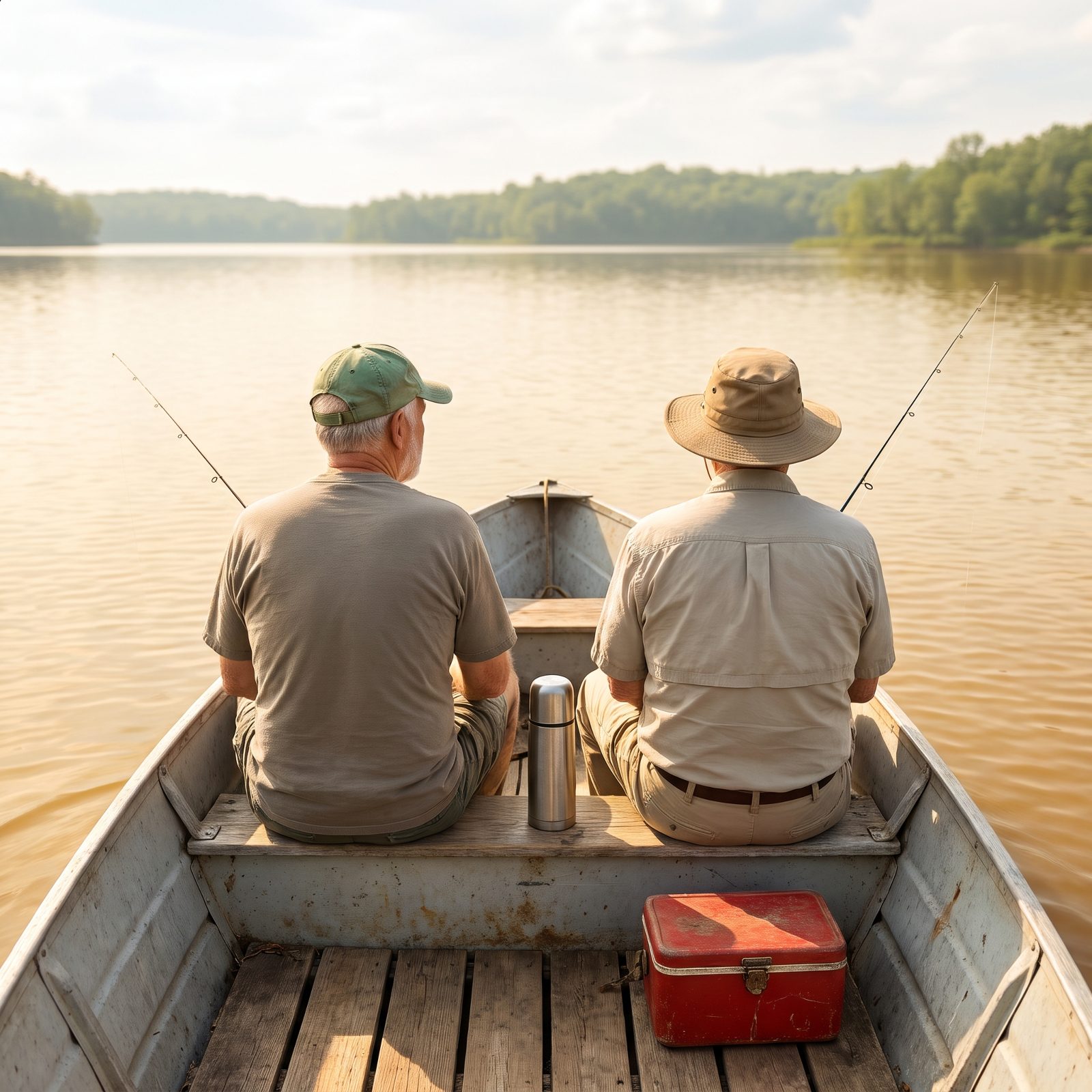 Sharing the Boat With an Old Friend in Silence