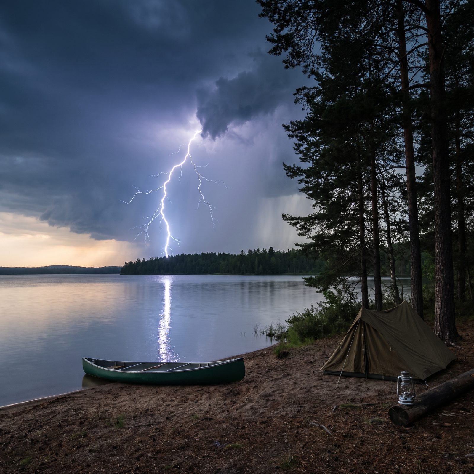 Shortening Gaps Between Lightning and Thunder Show a Storm Is Getting Closer