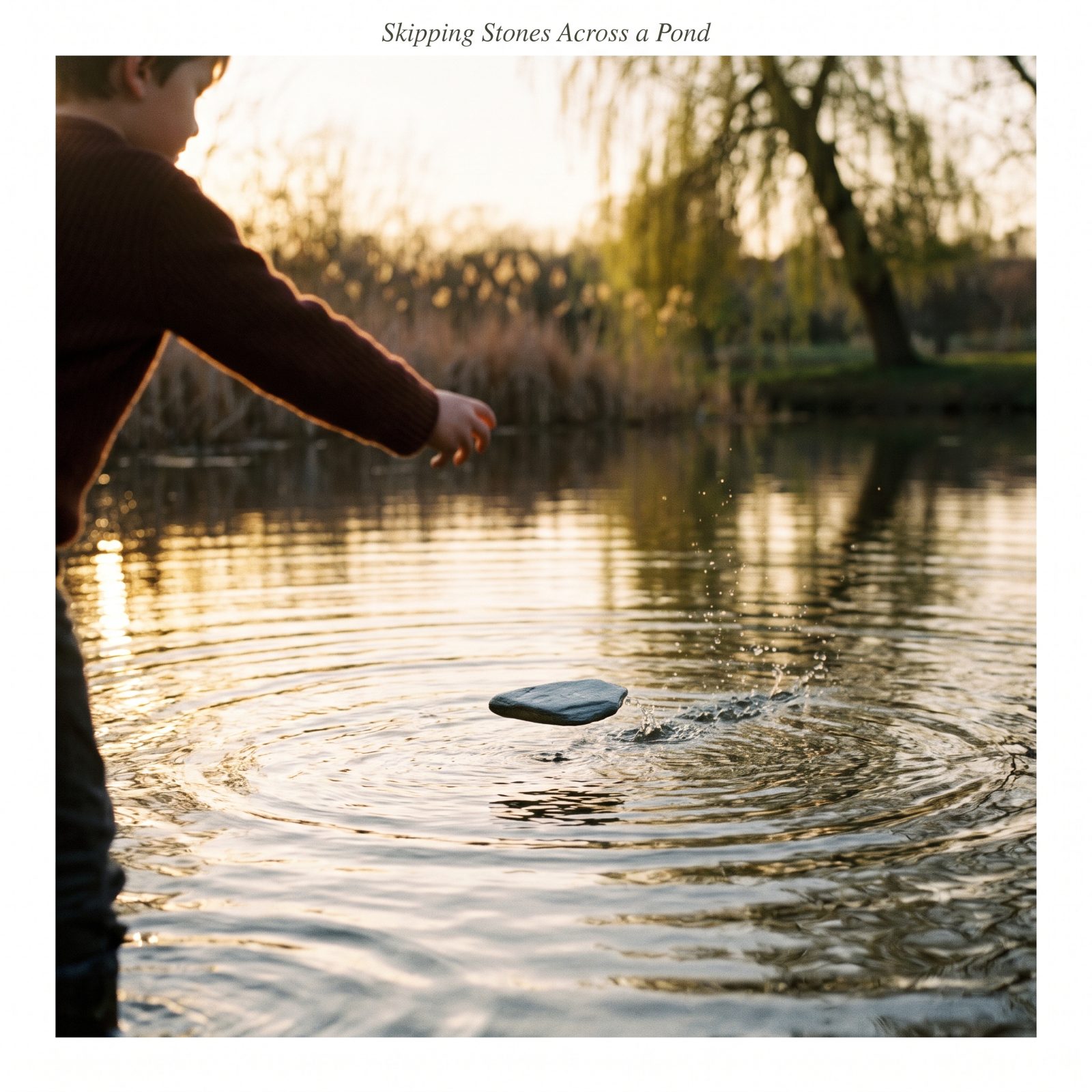 Skipping Stones Across a Pond