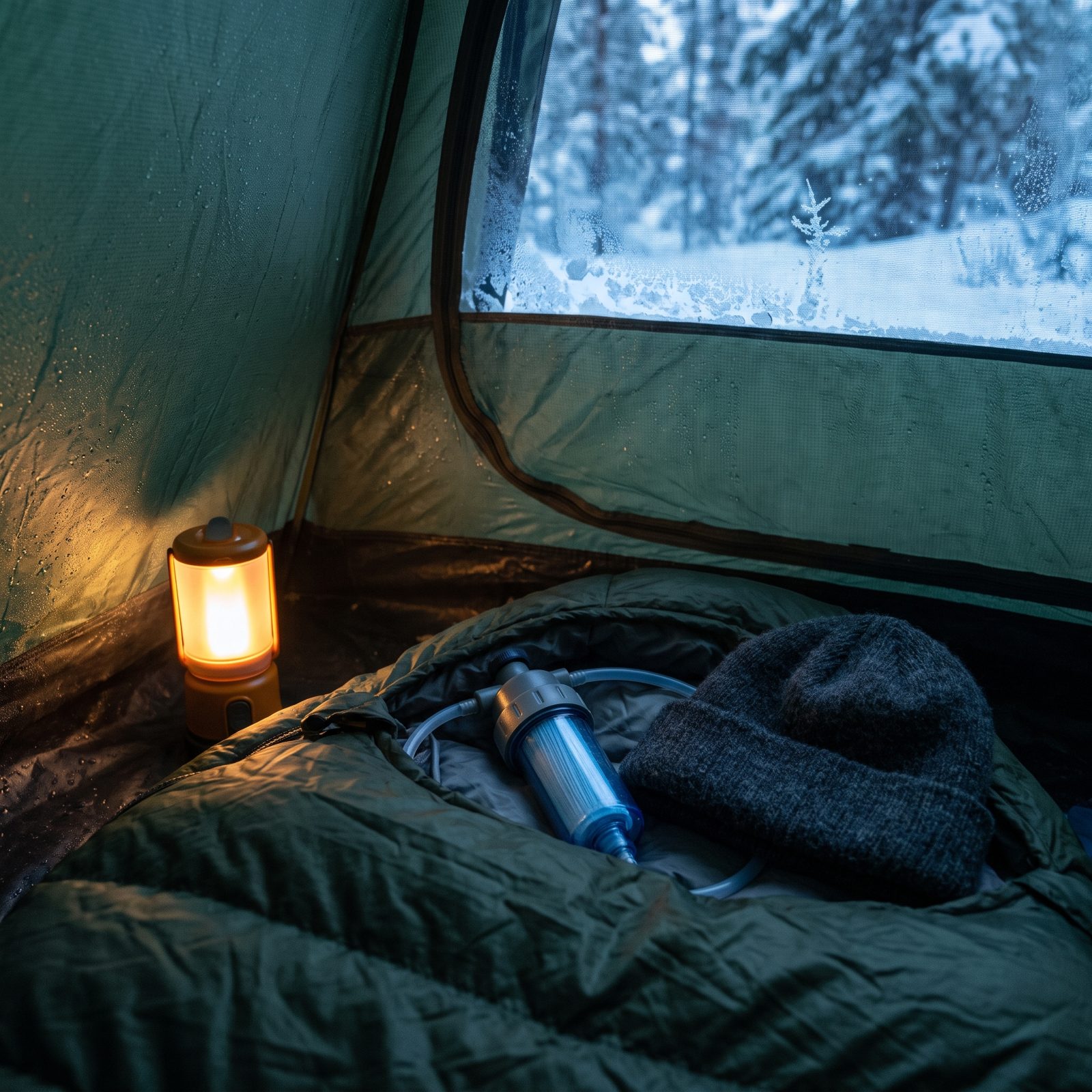 Sleep With Your Water Filter in Freezing Weather to Protect It