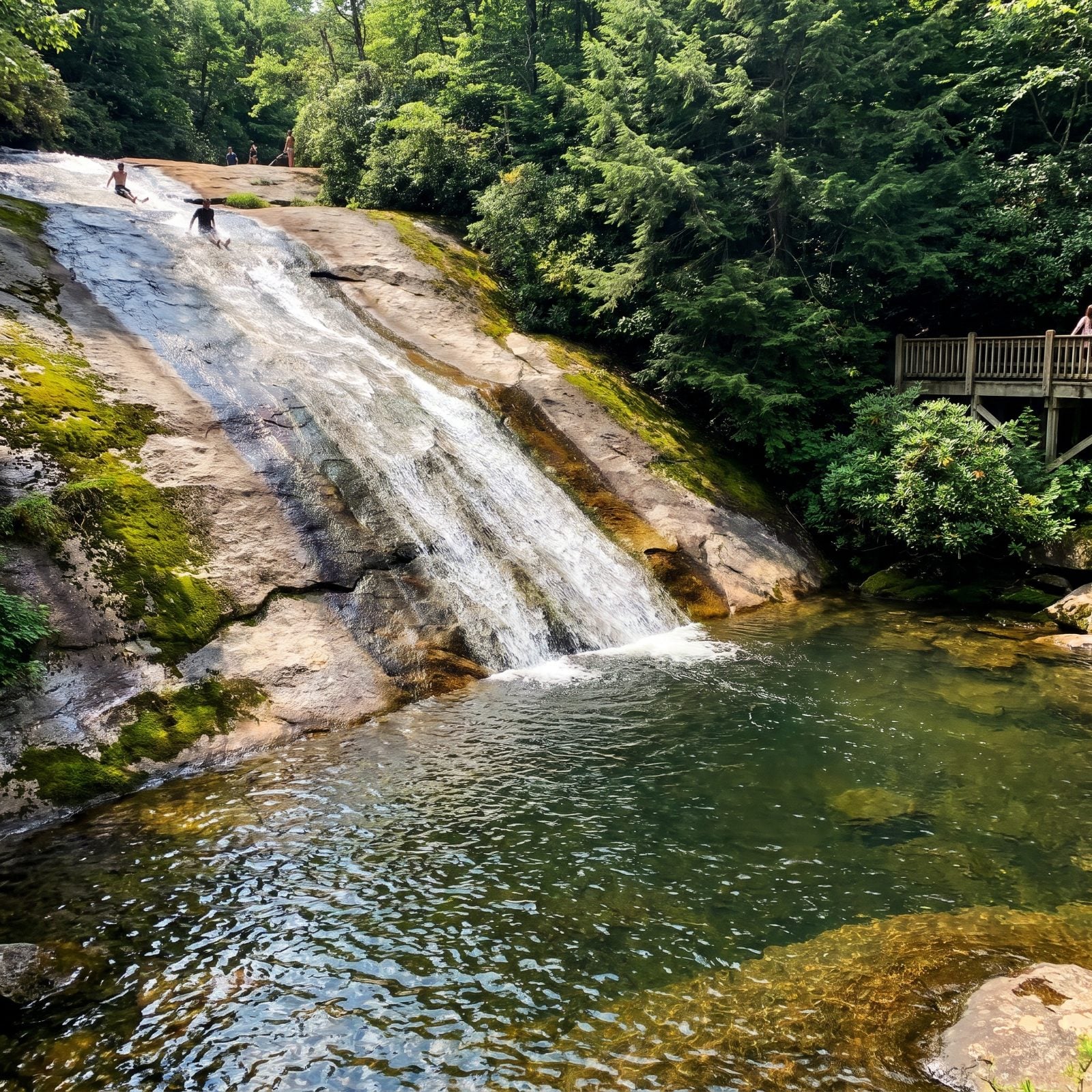 Sliding Rock, Nature's Own Water Slide