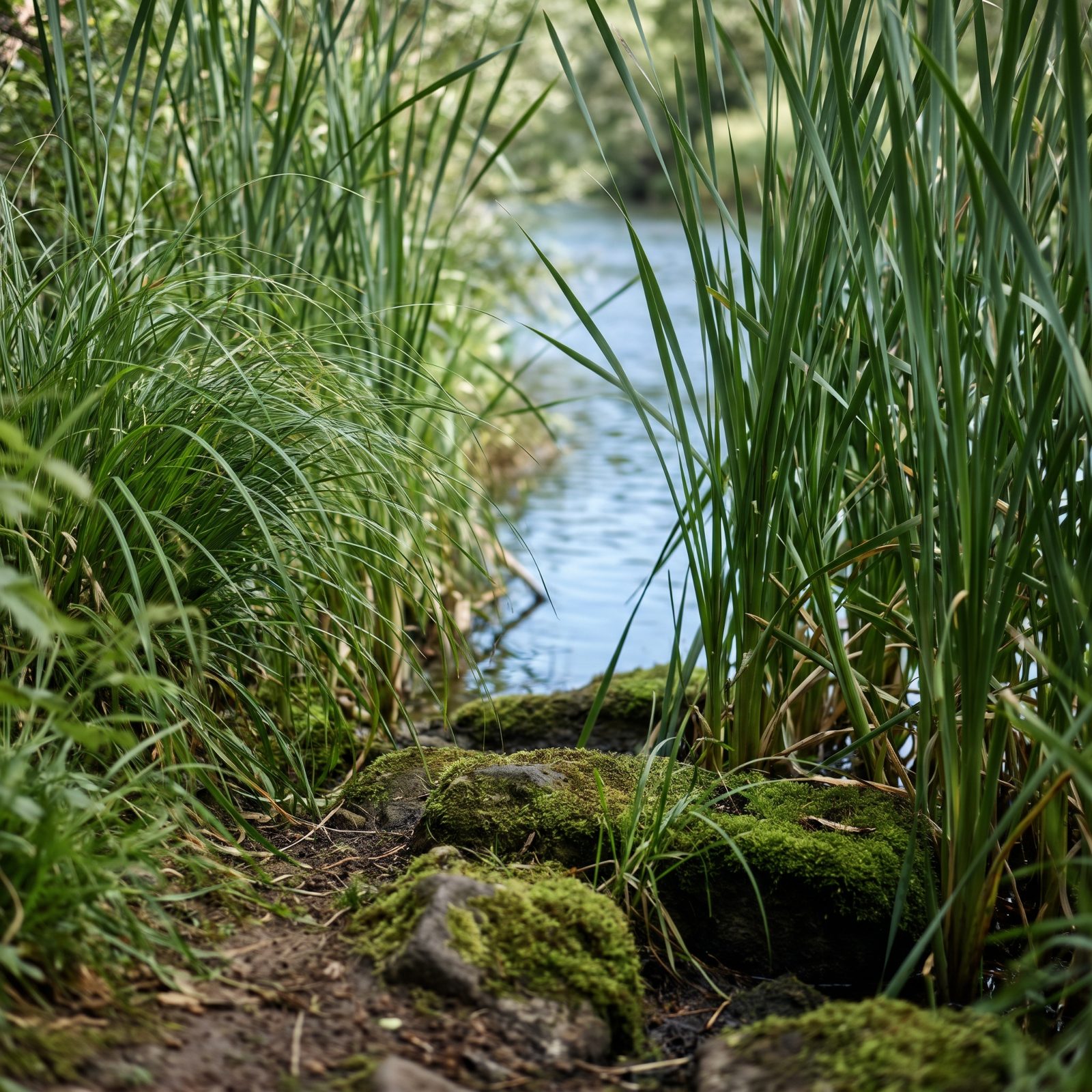 Soft Ground and Reeds Swallow the Harsh Edges of the World