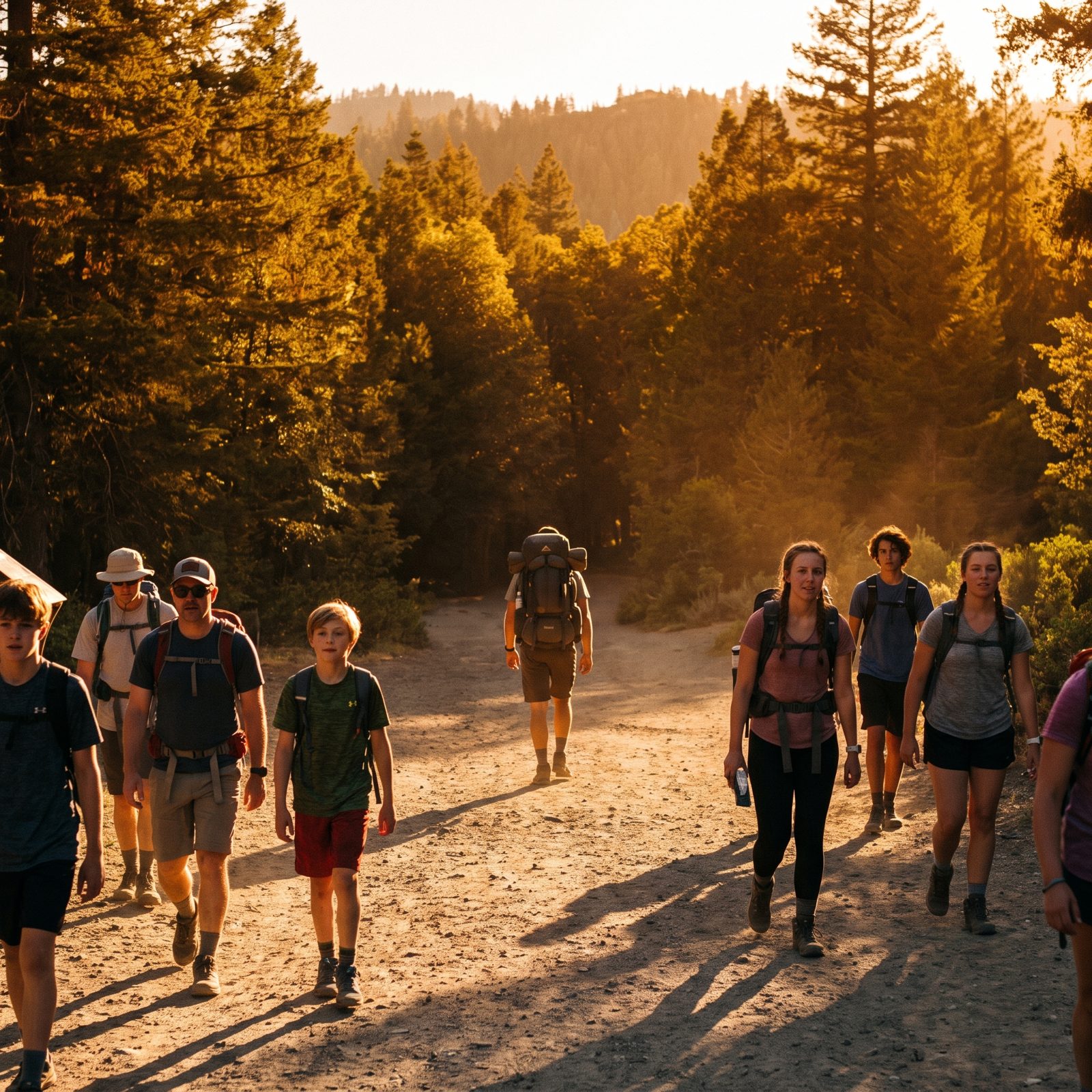 Someone Starts a Long Trail After Most Hikers Are Returning