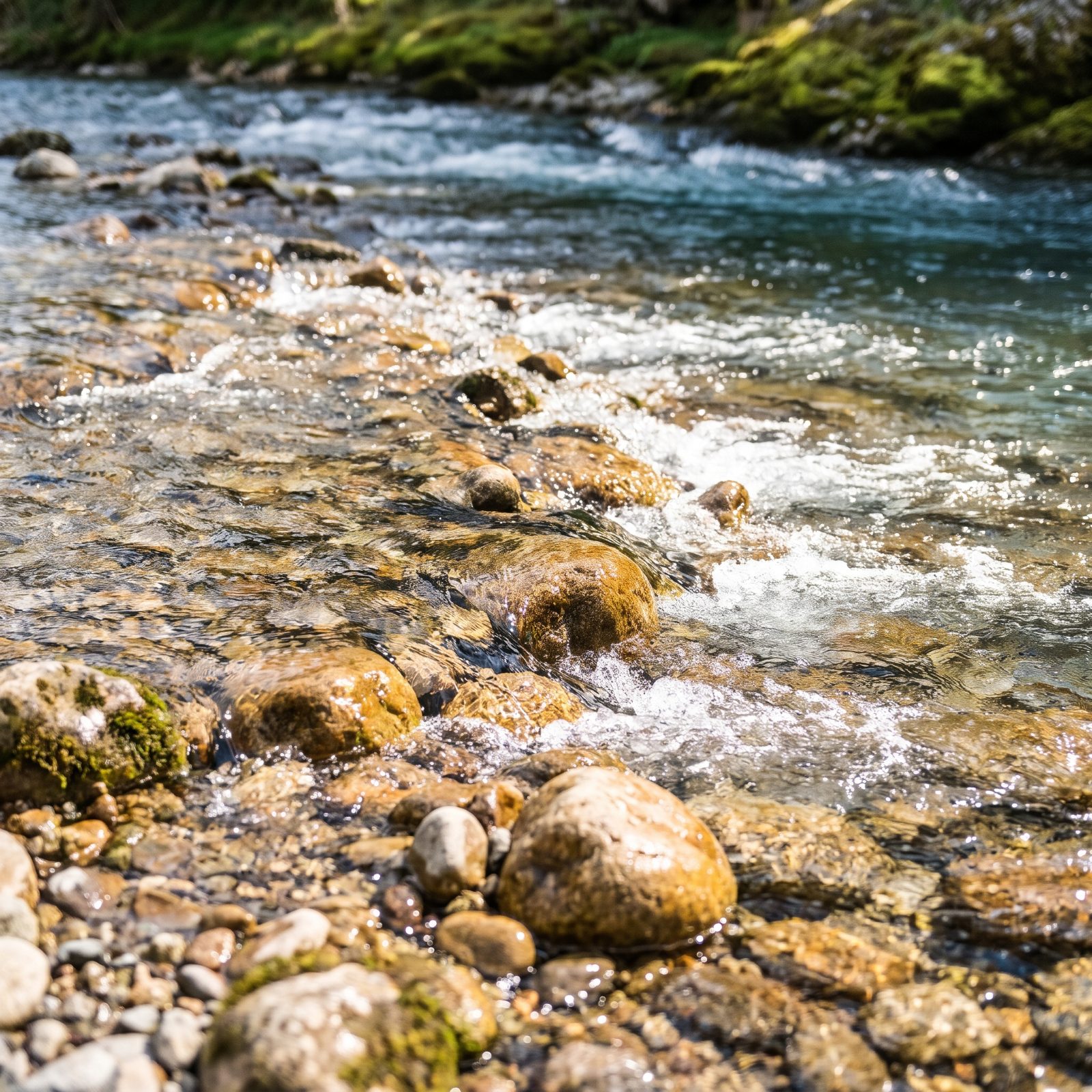 The Steady Hush of Moving Water Quiets a Racing Head