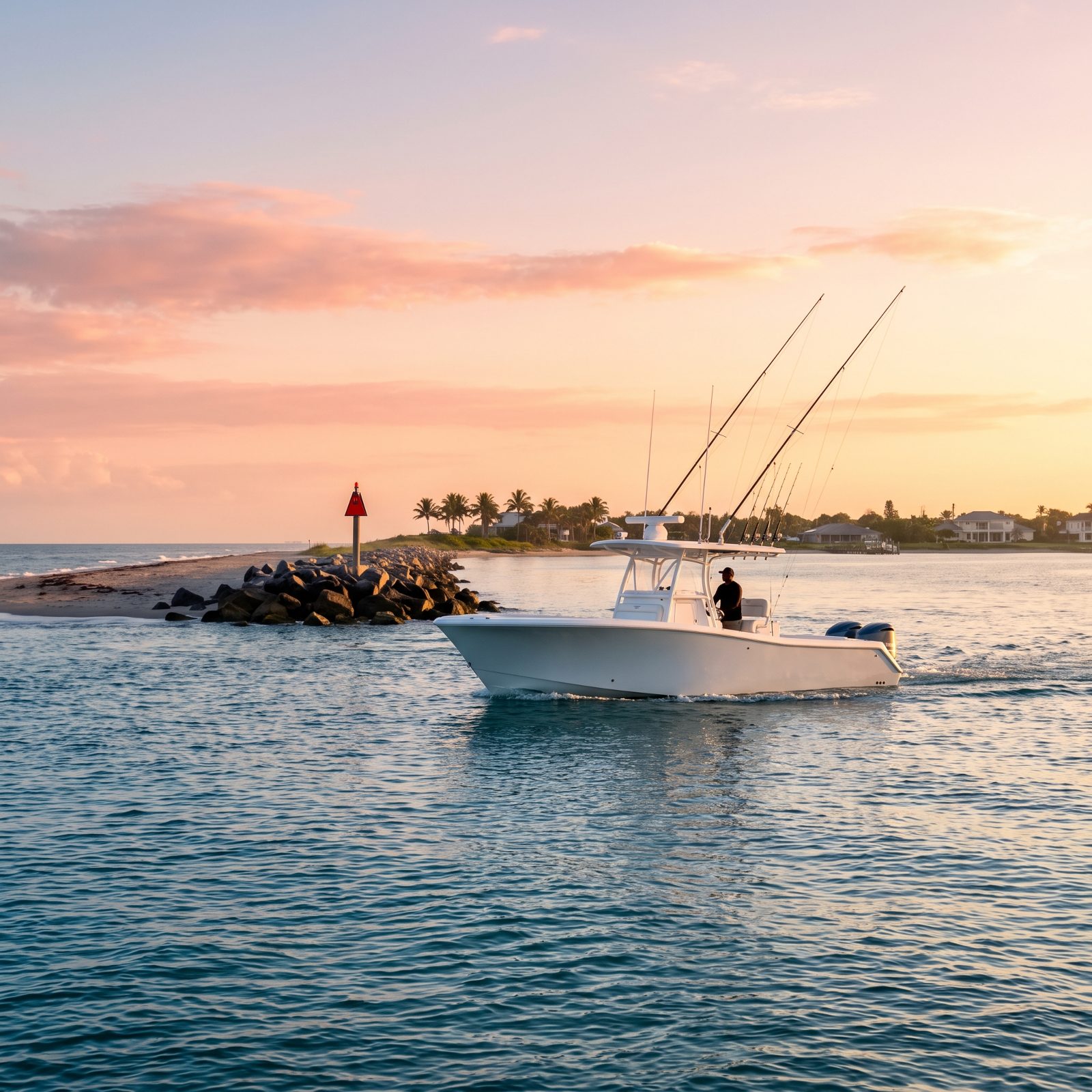 Stuart, Florida, Sailfish Mornings on the St. Lucie Inlet