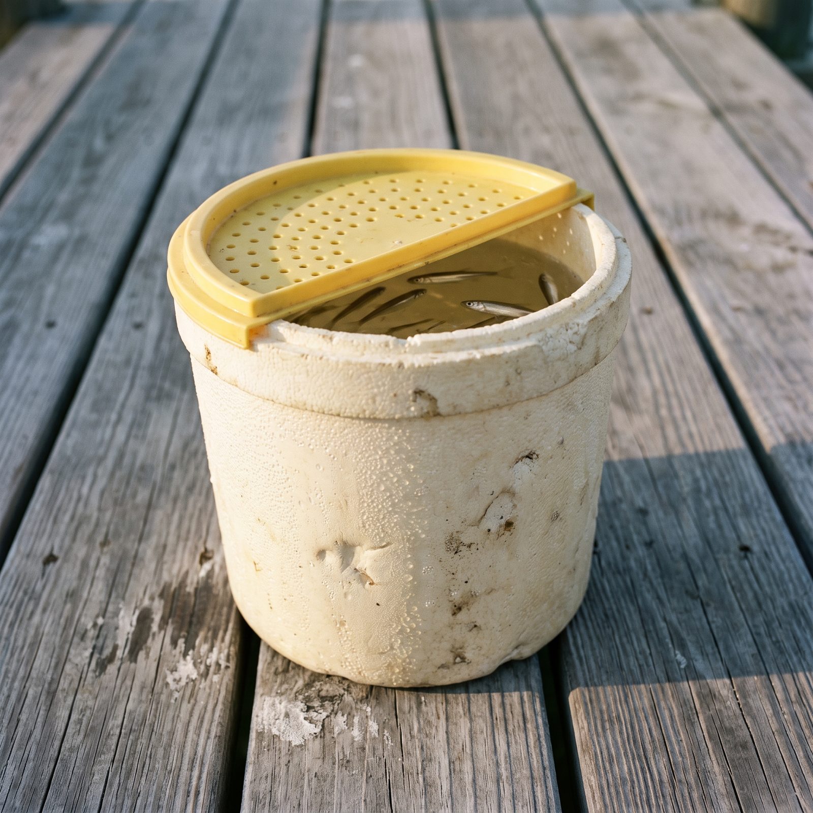 A Styrofoam Minnow Bucket Rode Along on Every Trip