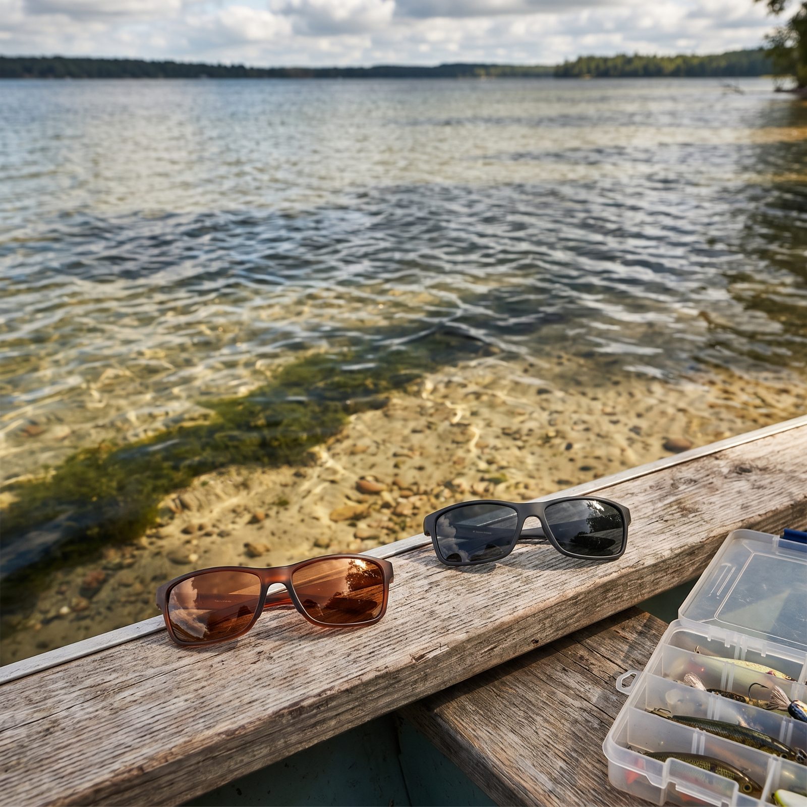 Swap Polarized Lens Colors as Clouds and Water Clarity Change