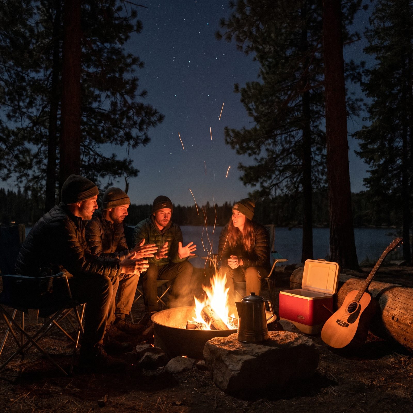 Swapping Stories Around the Campfire