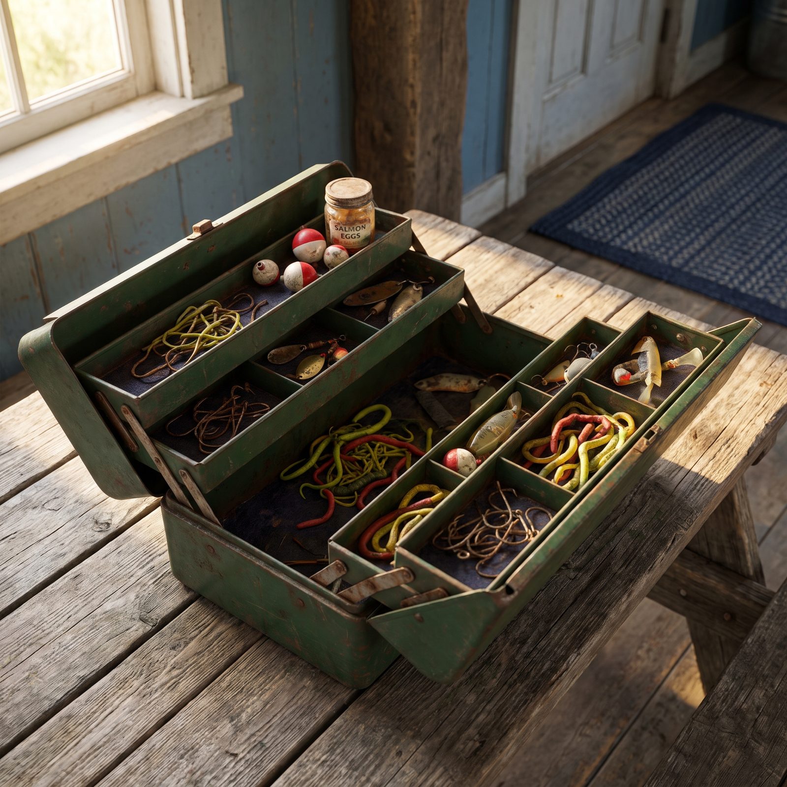 The Tackle Box That Smelled Like Oil, Plastic and Old Bait
