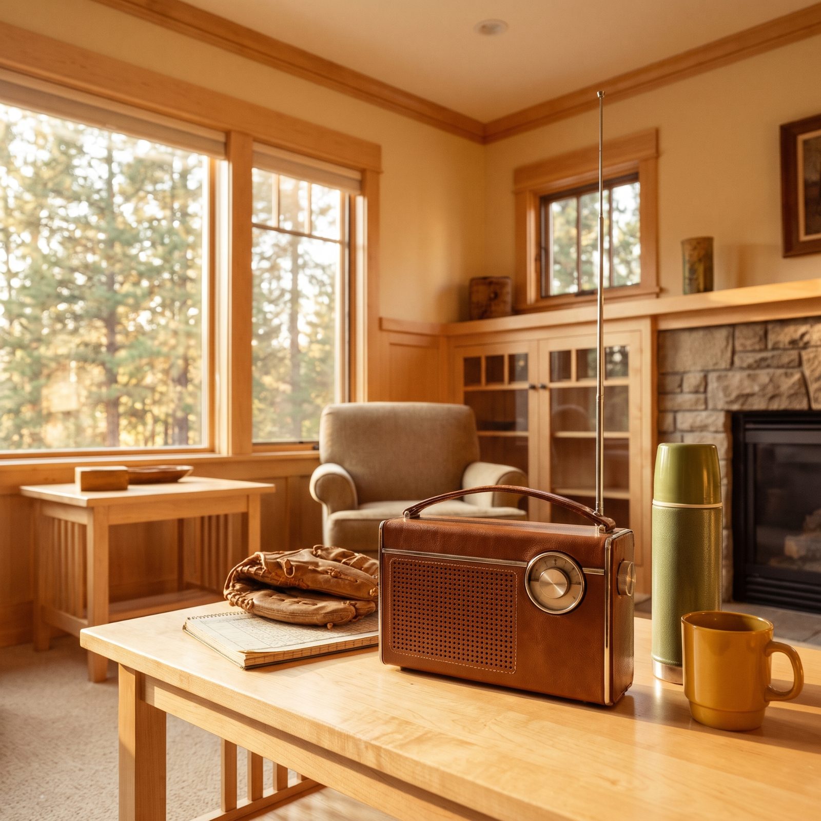 Transistor Radios Pulling the Ballgame Out of Thin Air