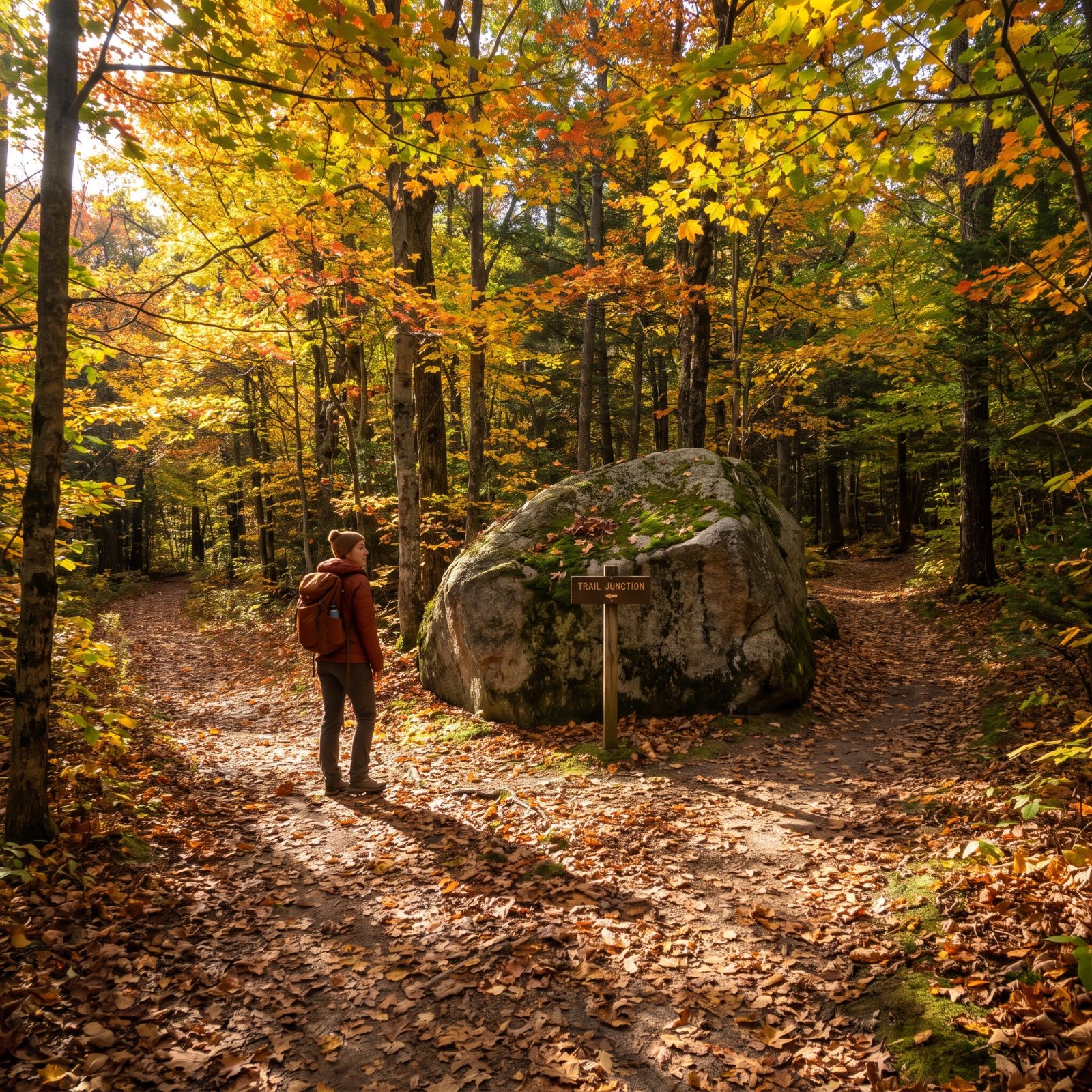 Turn Around at Every Trail Junction to Learn the Return View