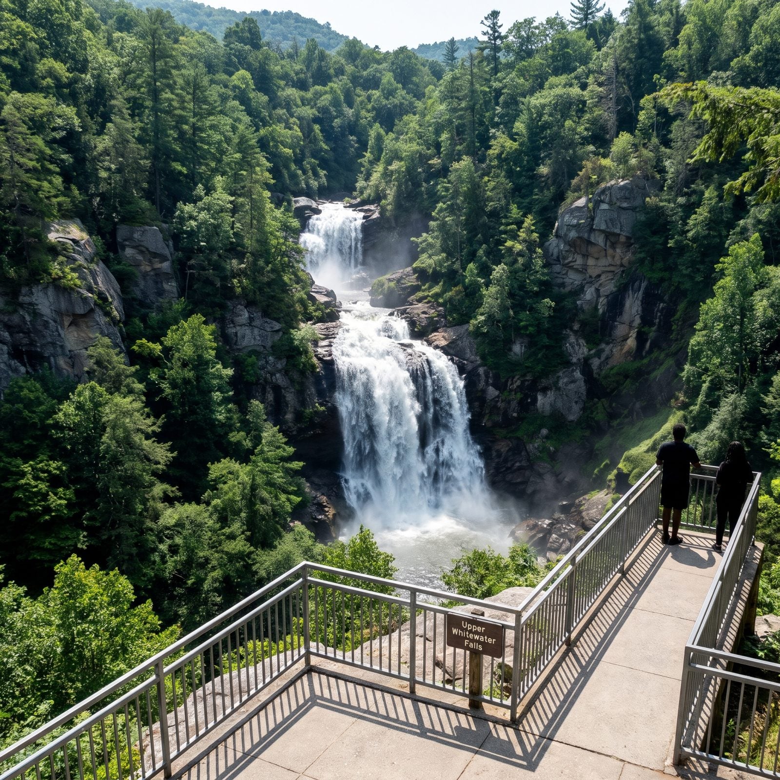 Upper Whitewater Falls, The Tallest in the East