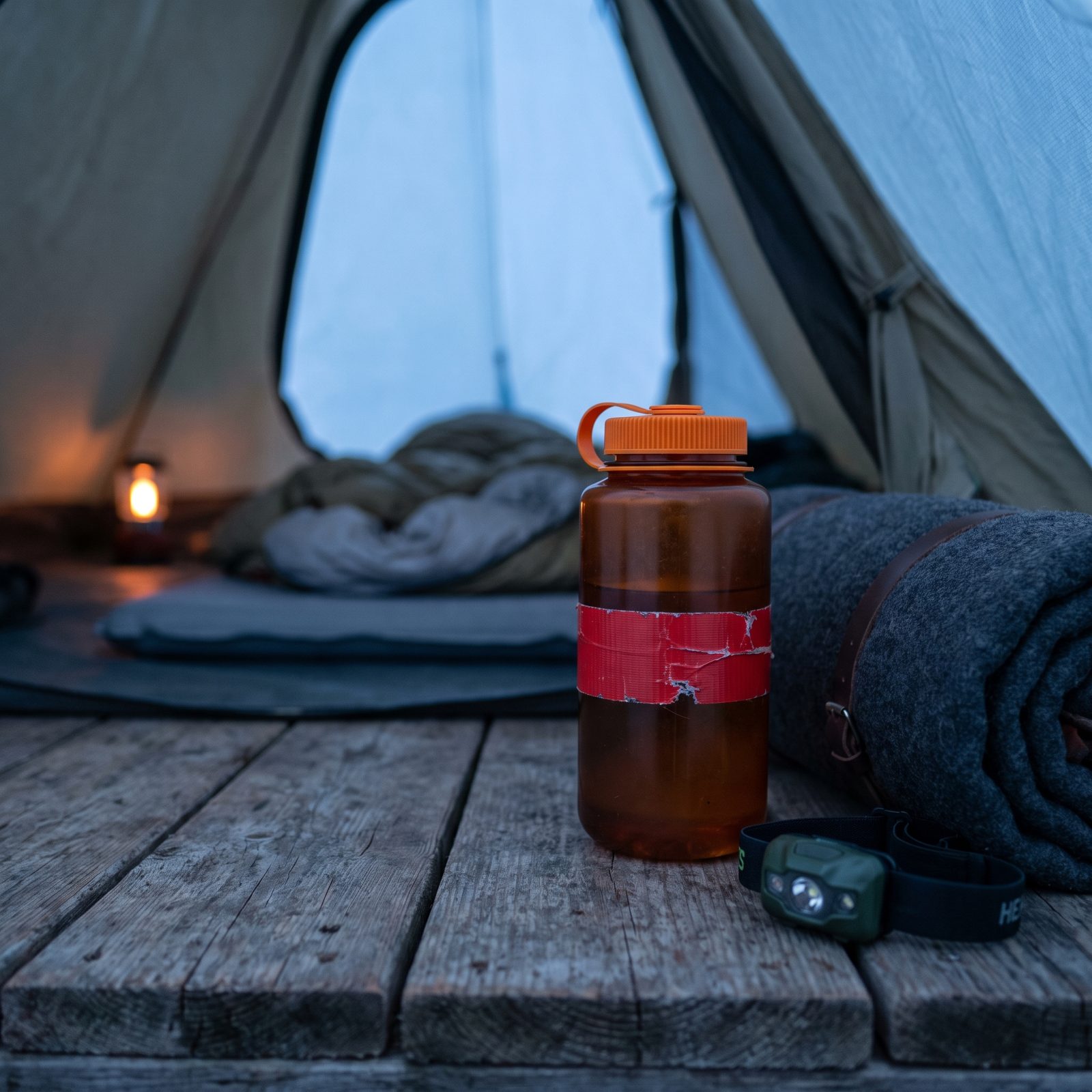 Use a Clearly Marked Wide-Mouth Nighttime Restroom Bottle