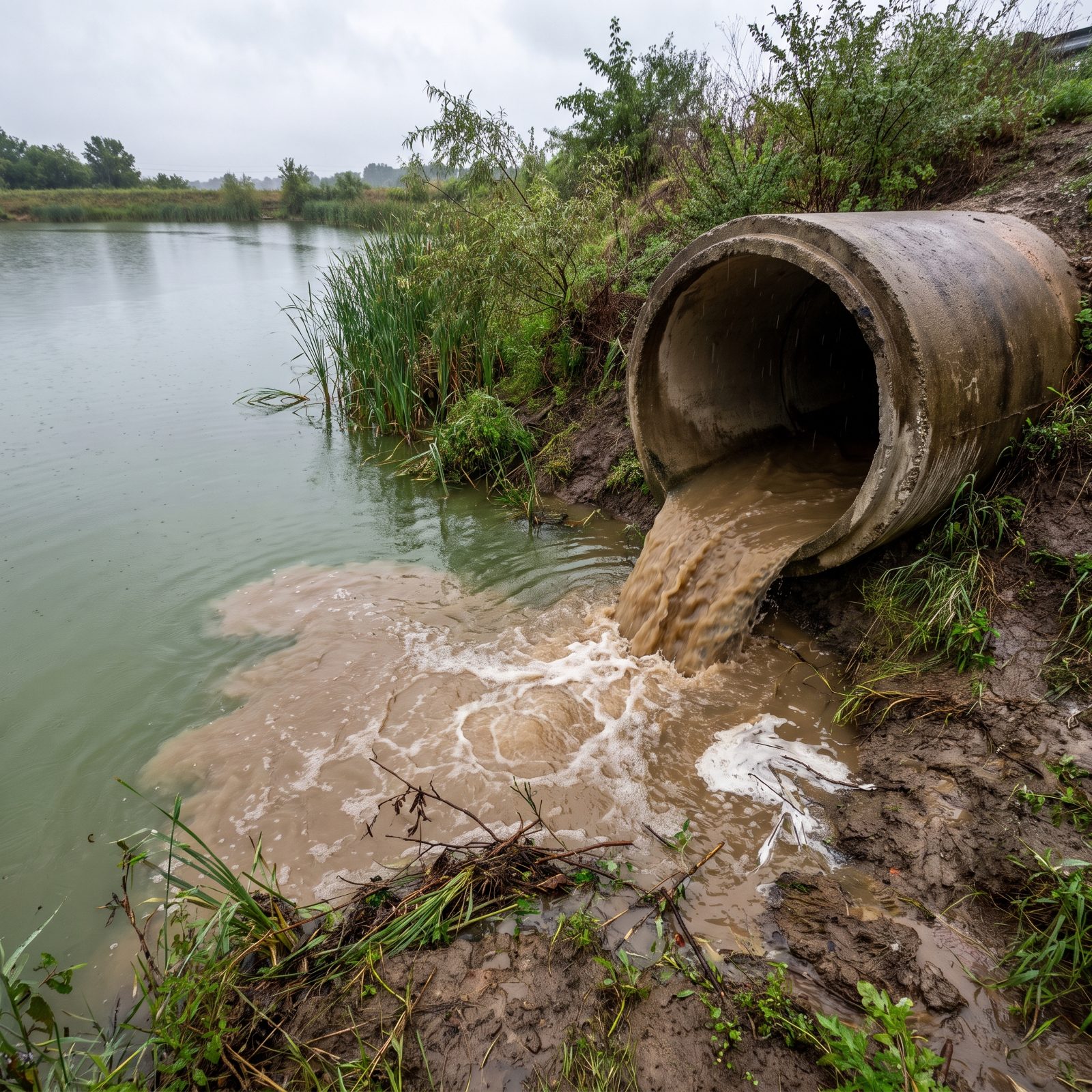 Visit Storm-Drain and Culvert Outflows Soon After Fresh Rain