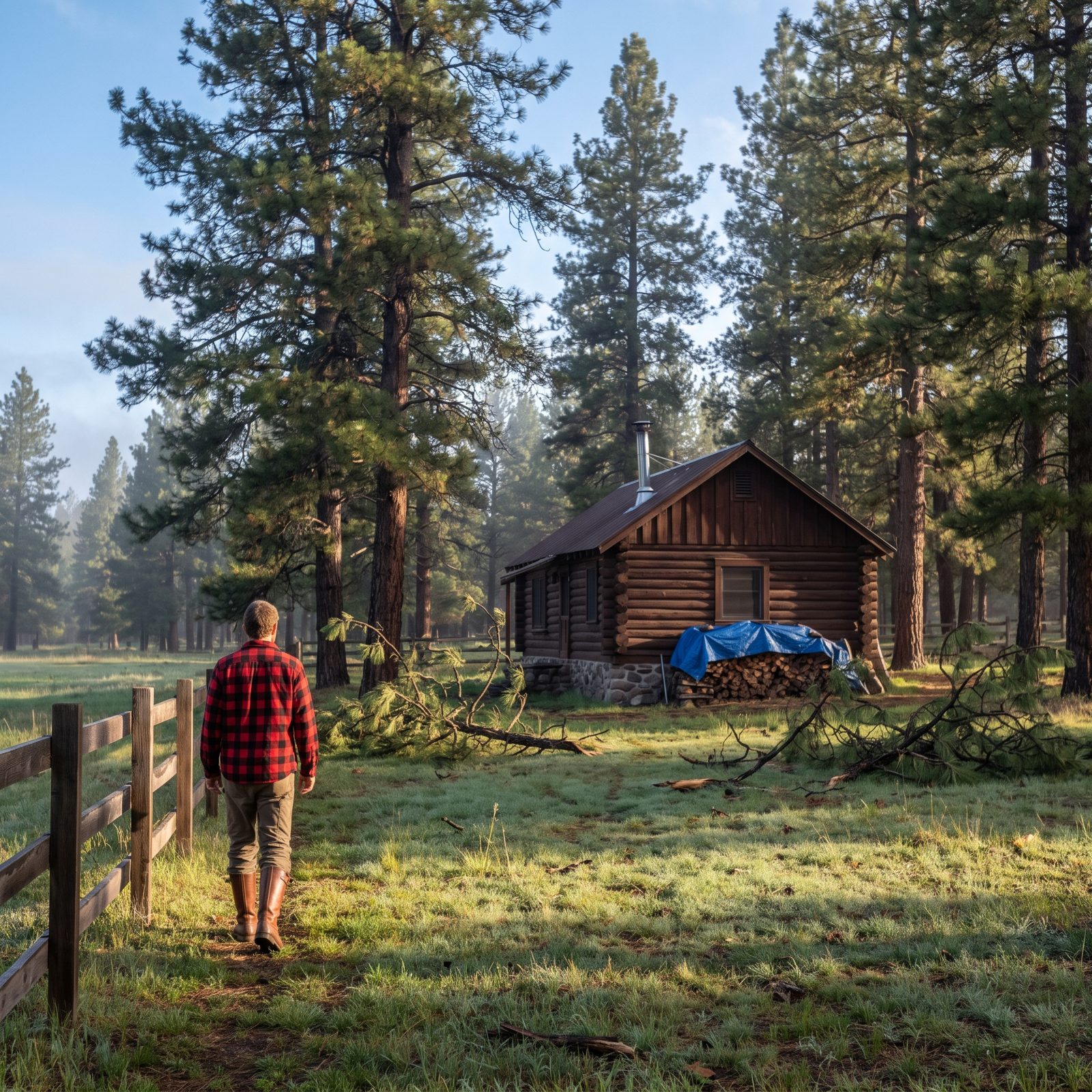 Walk the Whole Property Before You Unload the Car
