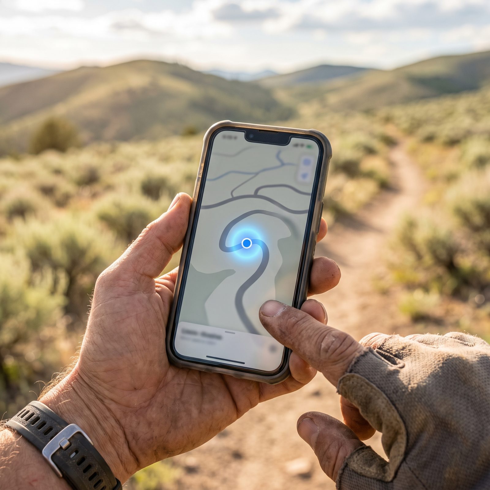 Watching Your Blue Dot Calms the What-Now Panic