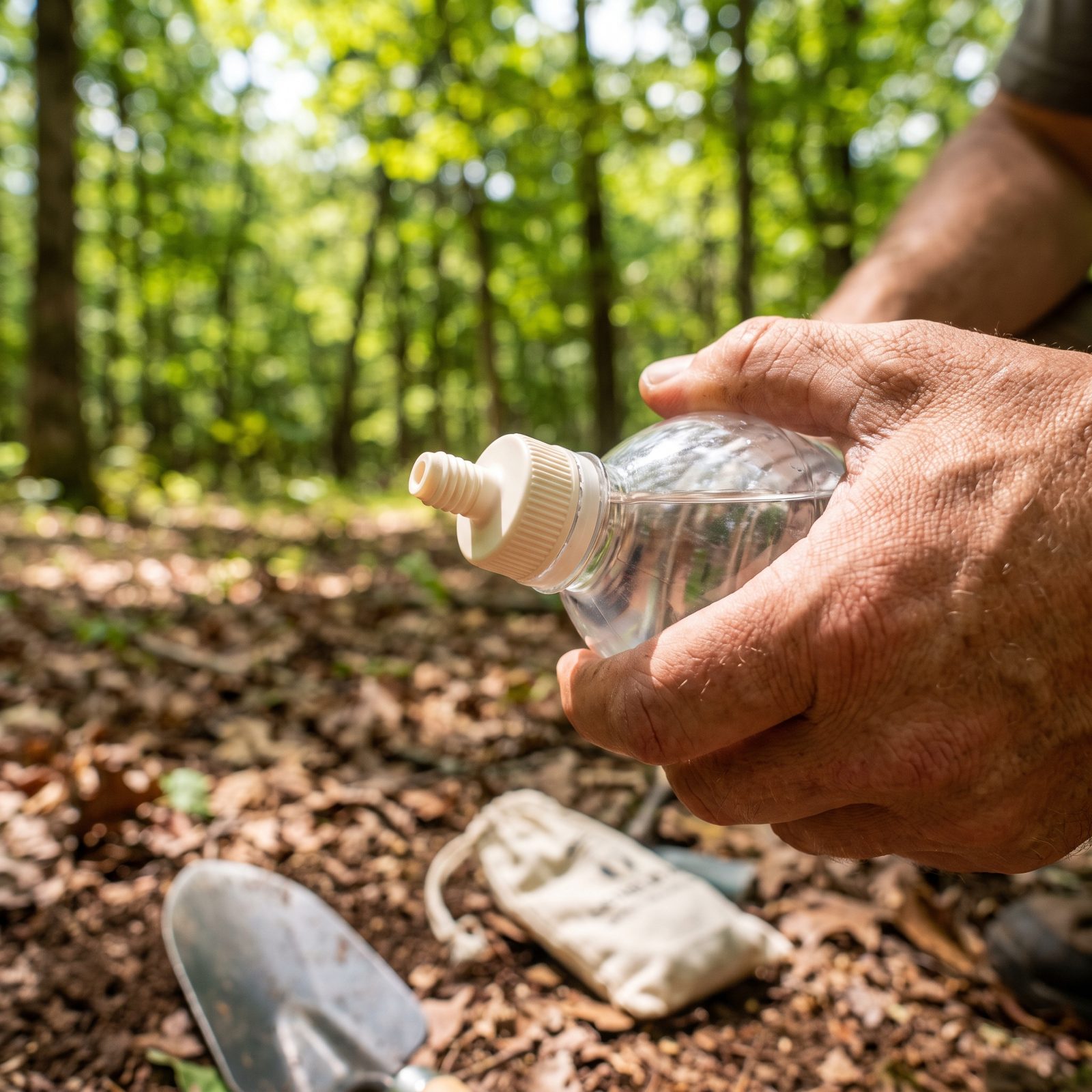 Water-Bottle Bidet Cap, Improves Backcountry Hygiene With Minimal Paper