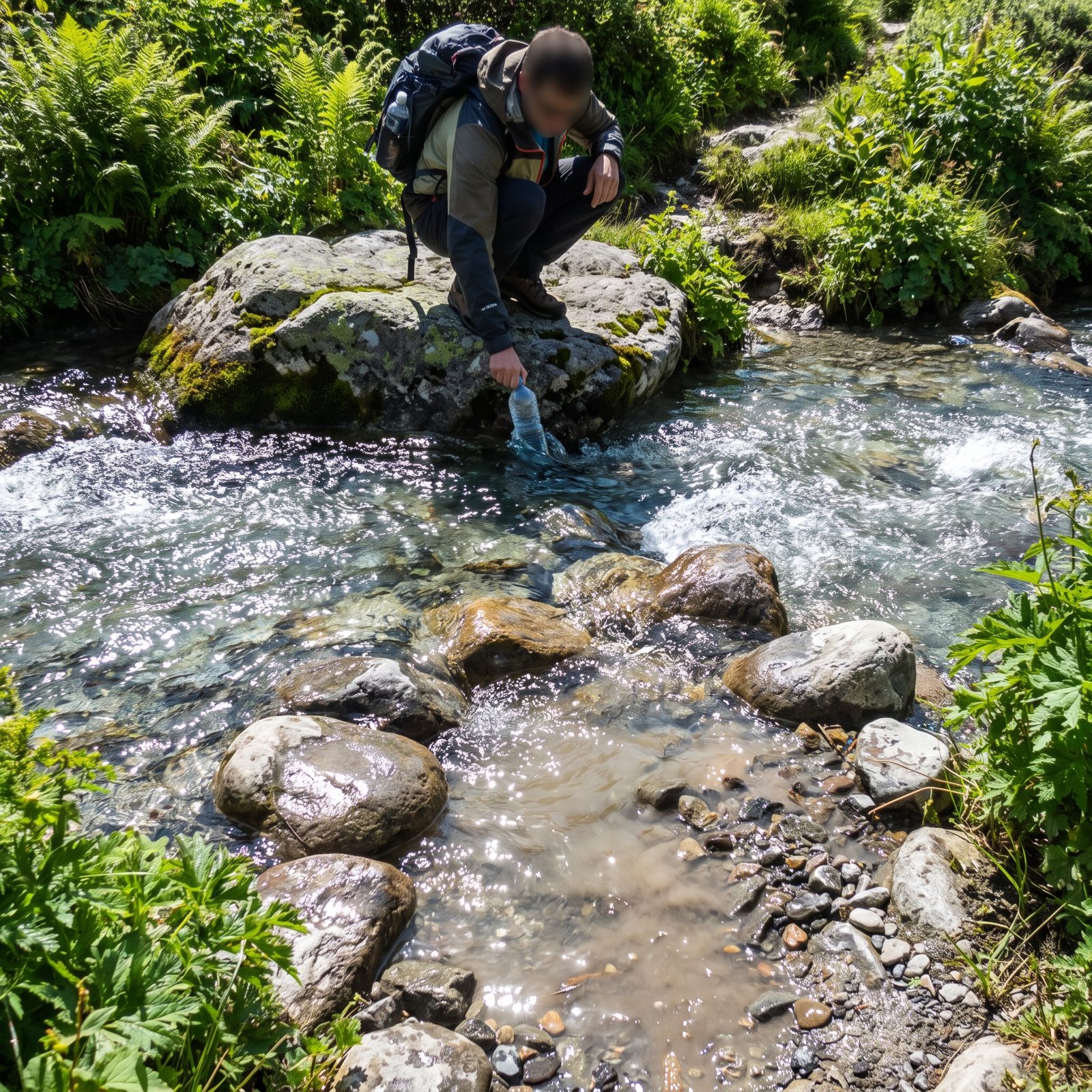 Water Gets Collected Upstream Before Anyone Steps Into the Crossing