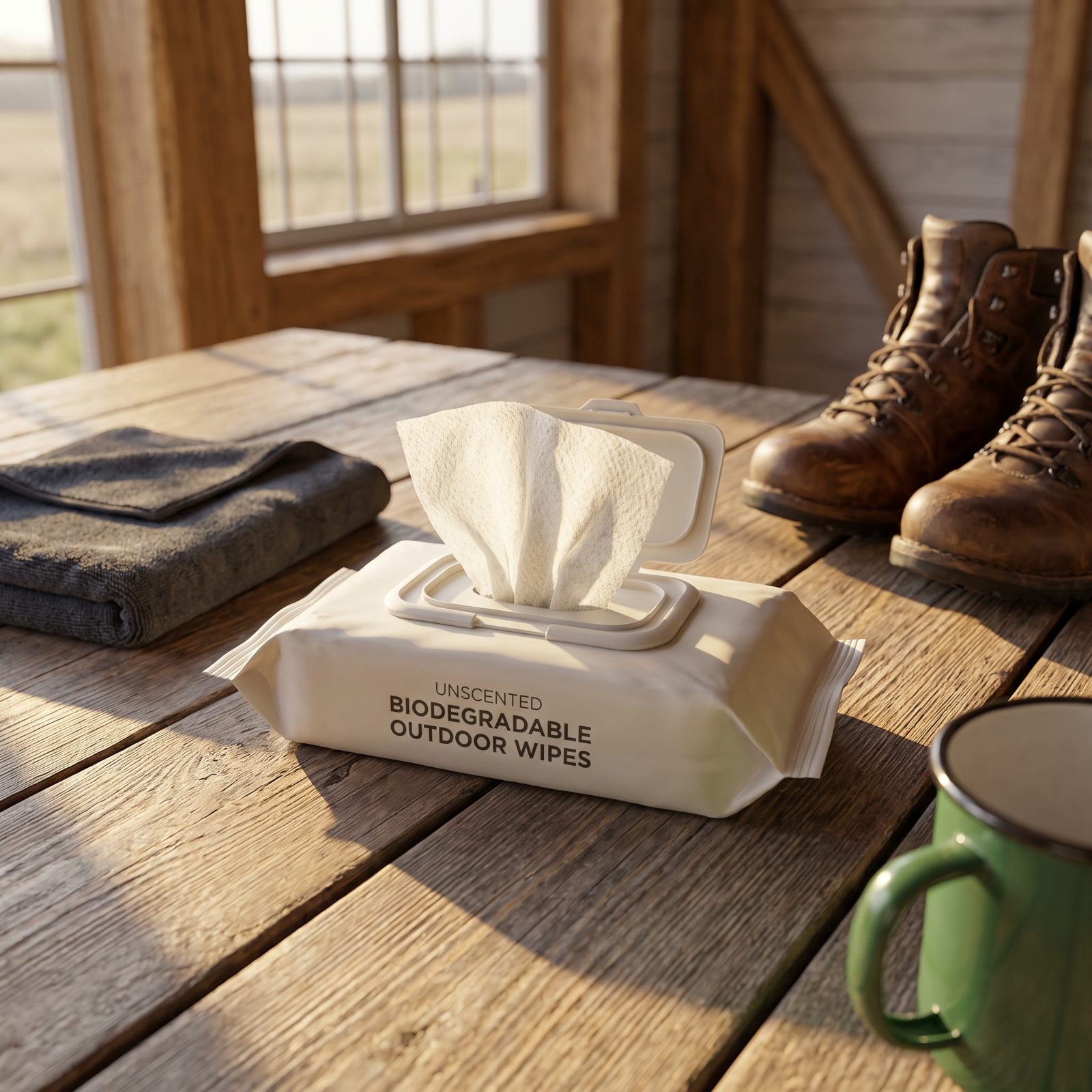 Wipe Off Sweat and Sunscreen With Unscented Wipes Before Bed
