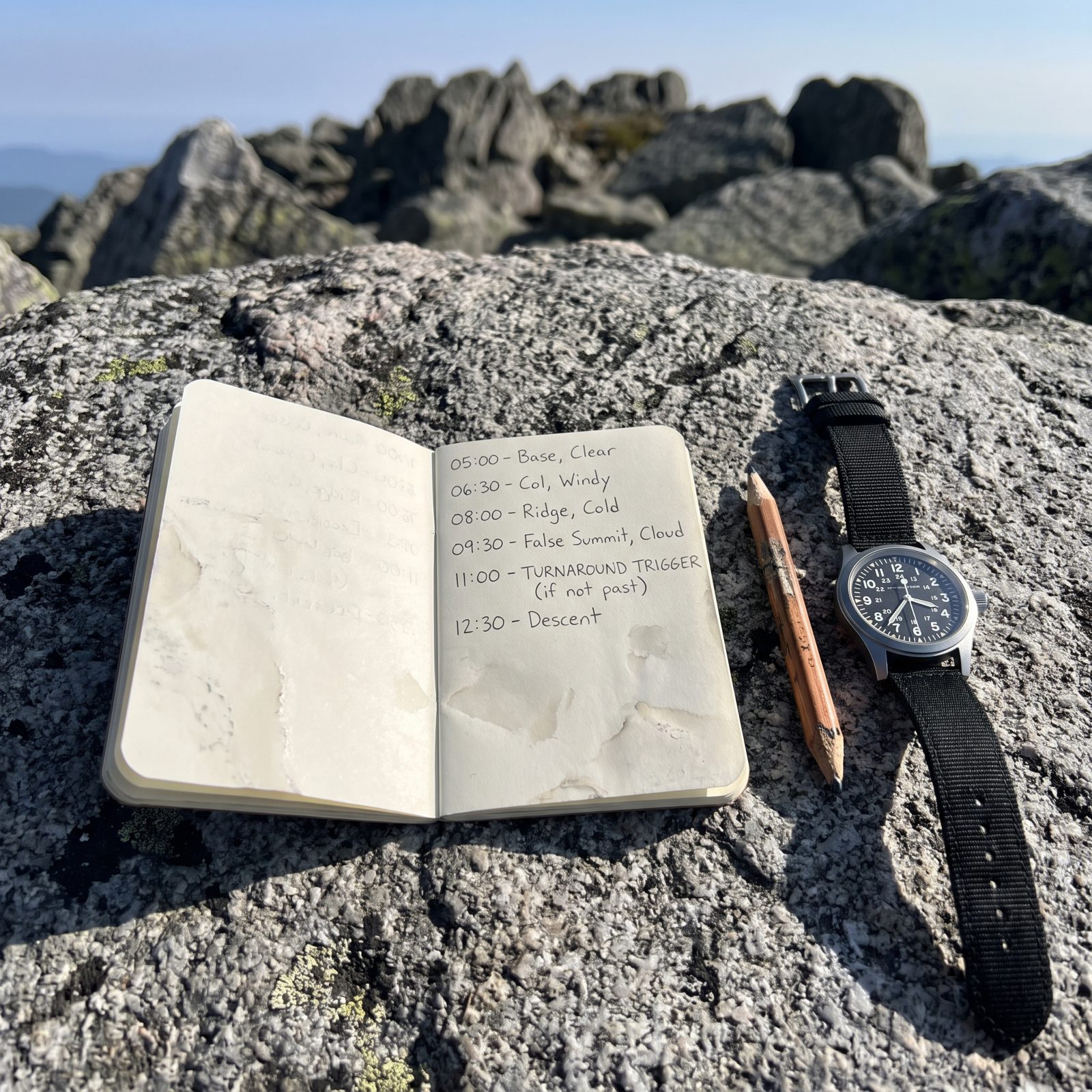 Written Turnaround Triggers Kill the Summit-Day Guesswork