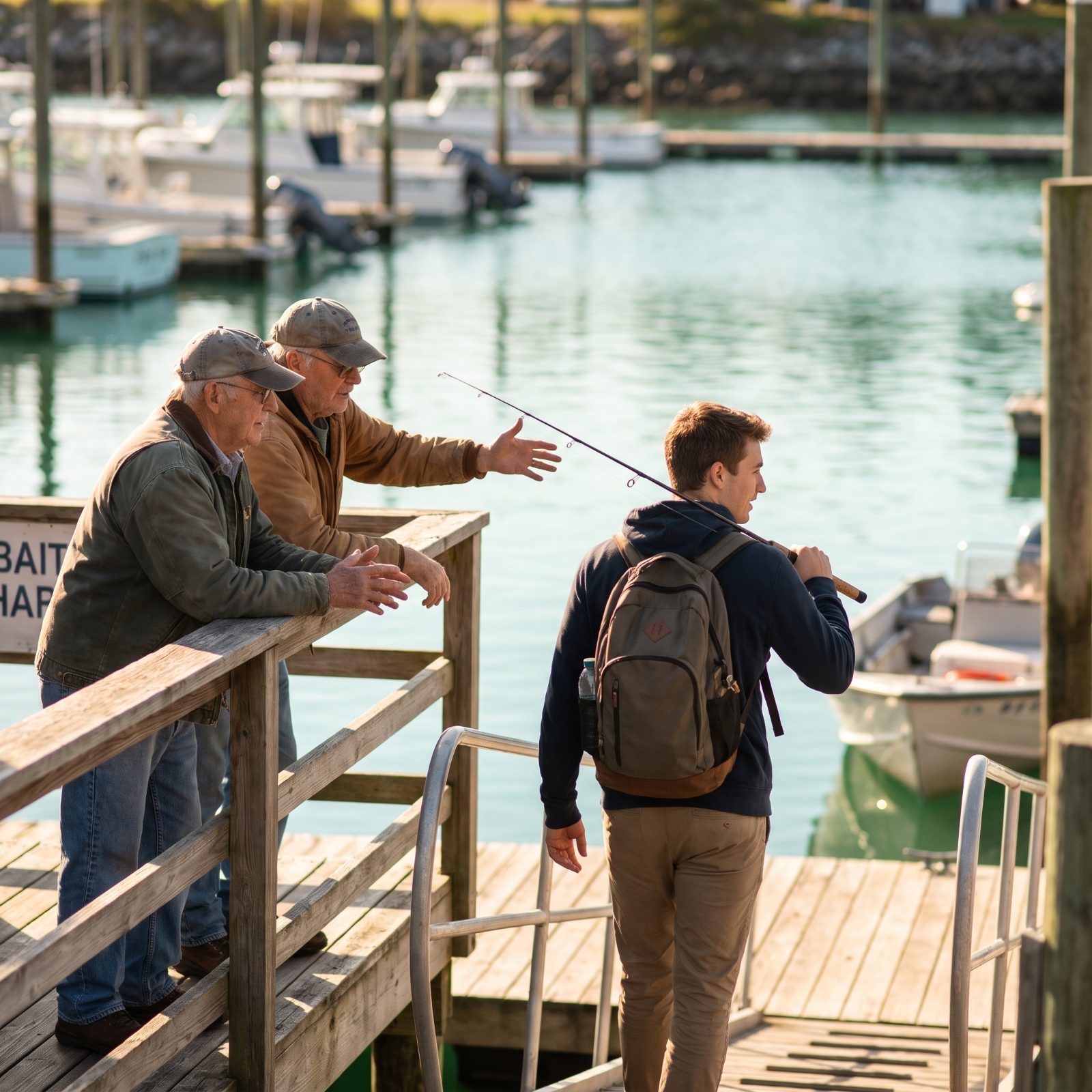 You Ask the Dock Regulars Then Ignore Their Advice