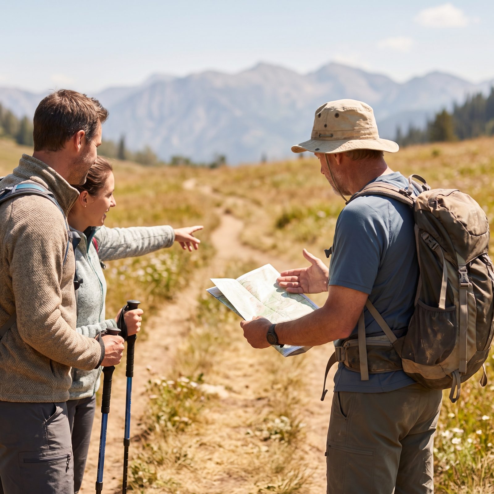 You Ask Trail Strangers for Help Without Apologizing