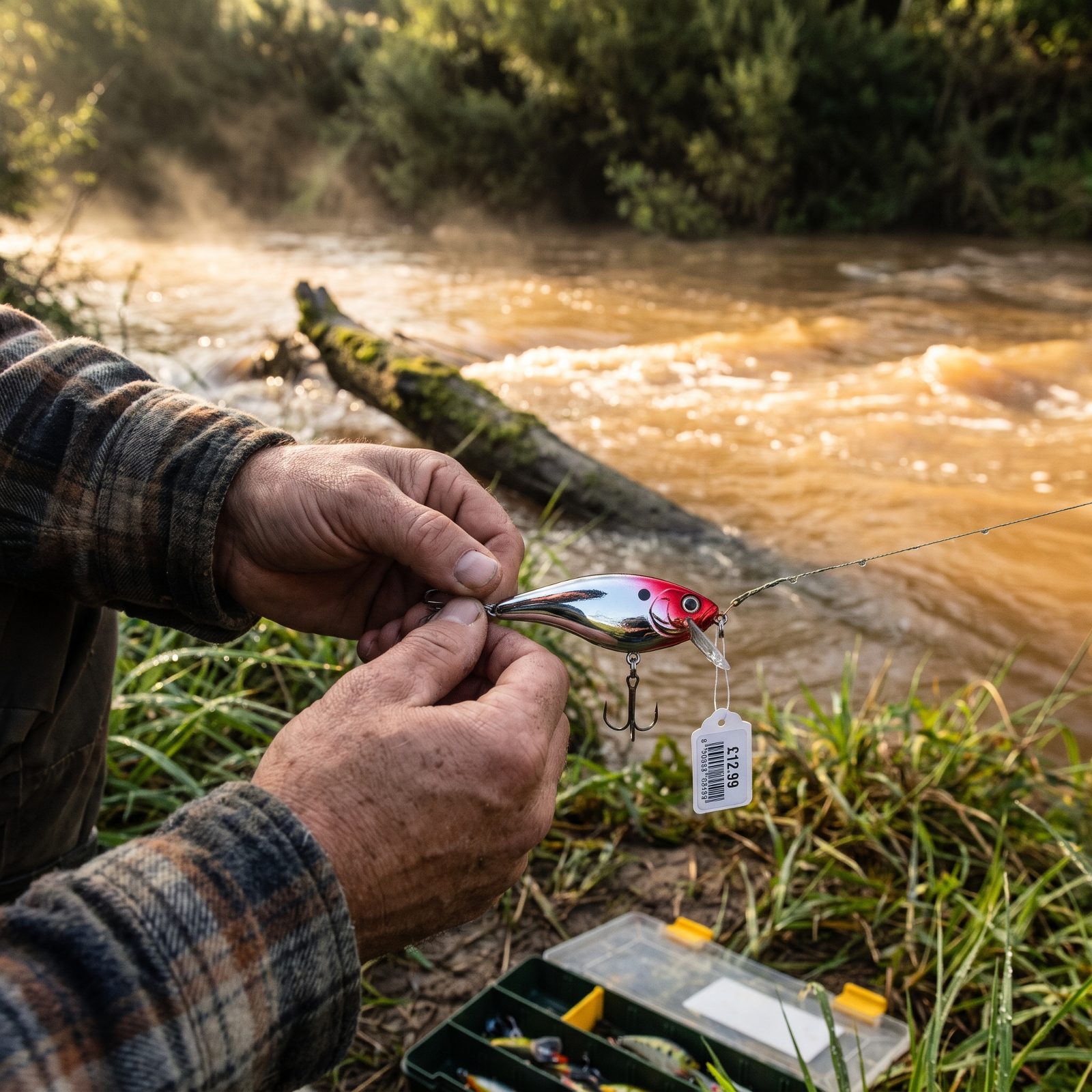 You Buy the Flashy Lure Before Checking the Water