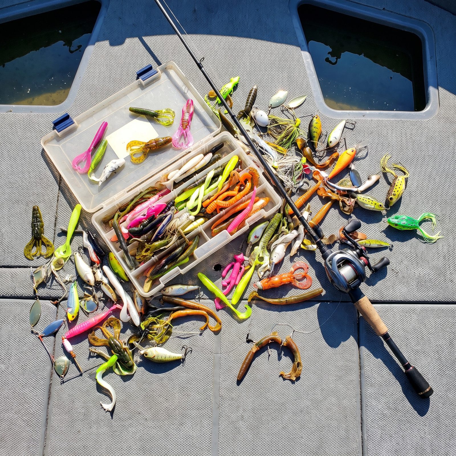 You Change Lures Twenty Times but Never Change Locations