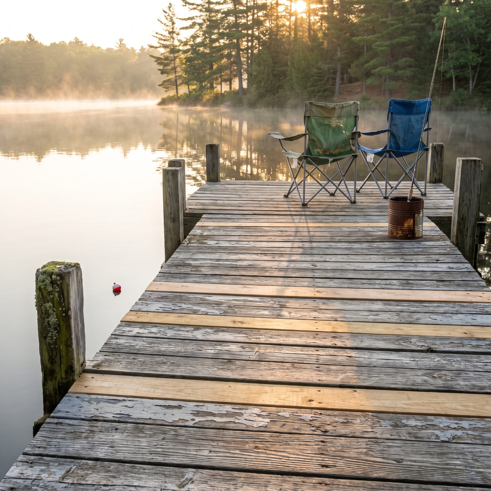 You Fish the Same Dock Because Your Dad Did
