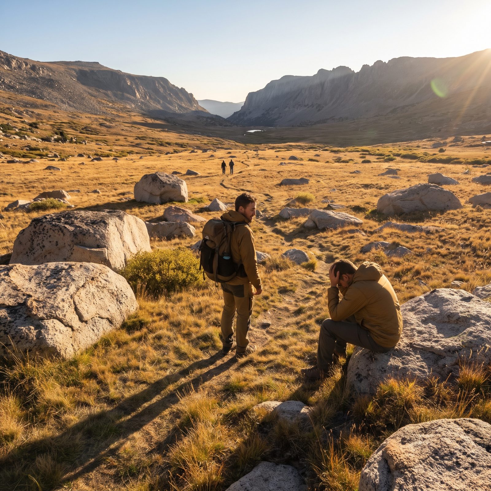 You Push a Struggling Friend to Protect the Itinerary