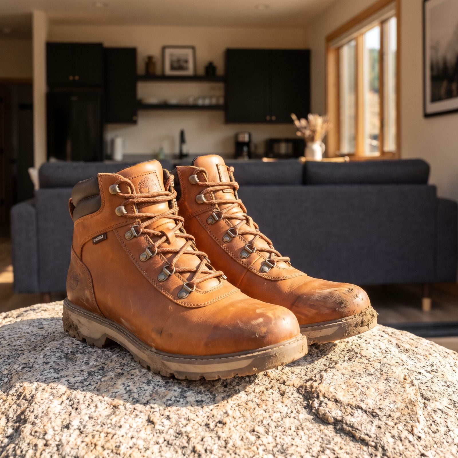 You Scuff Brand-New Boots Before Their First Hike