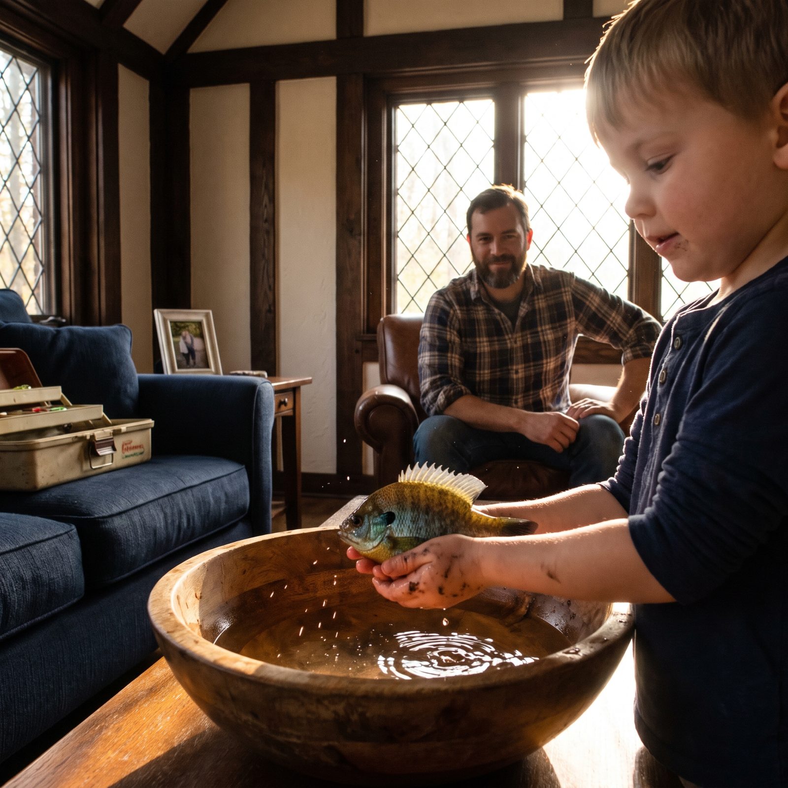 Your First Fish and Dad's Quiet, Proud Nod