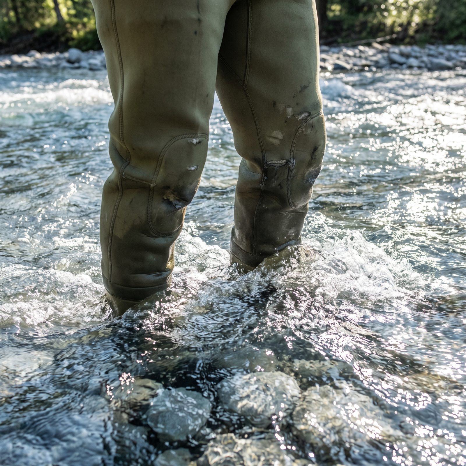 Your Knees Protest While the Waders Keep Moving
